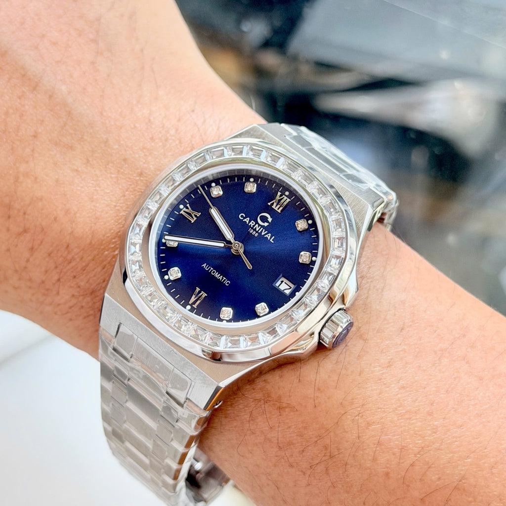Carnival 8129G Bạc Xanh ( 8129G-VT-X)