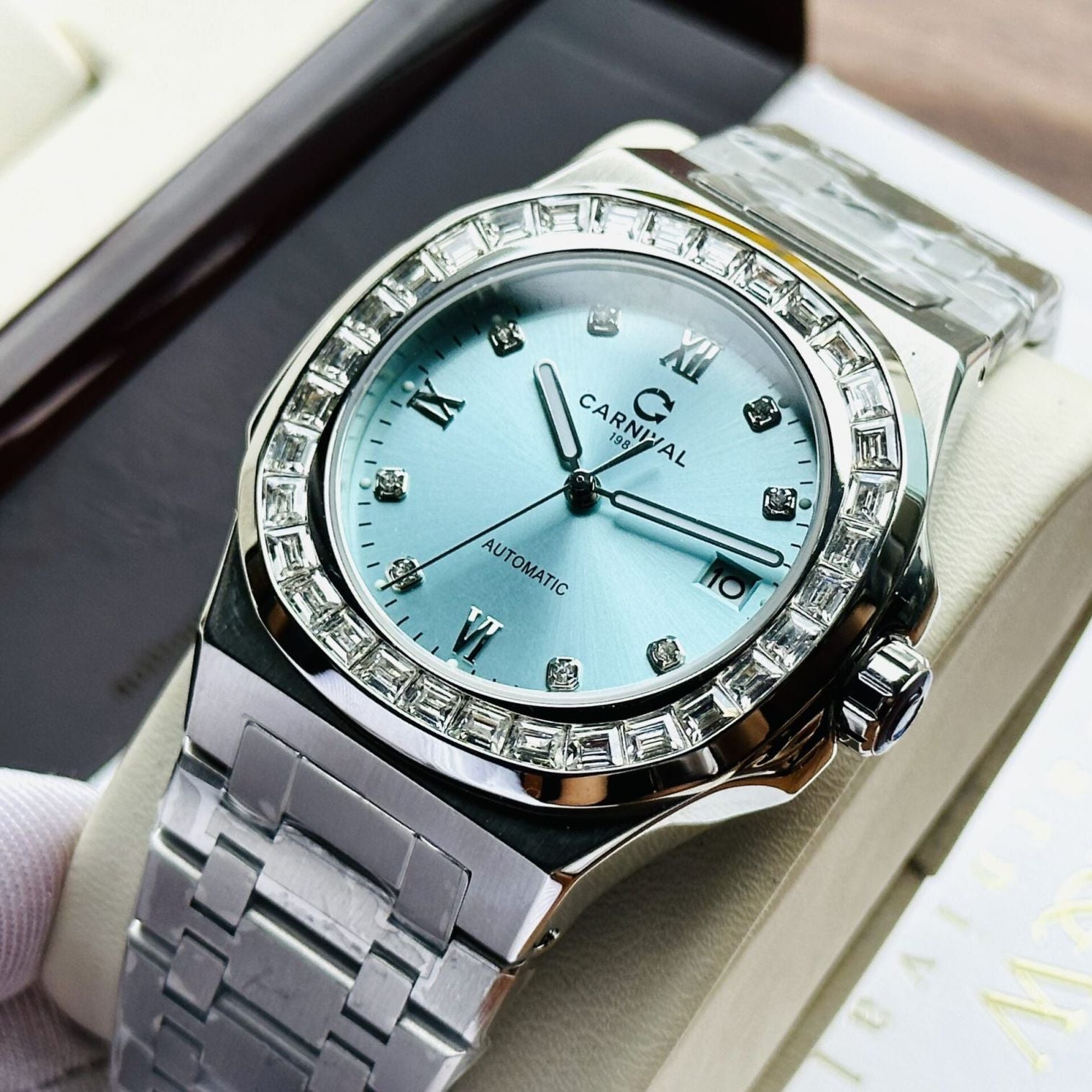 Carnival 8129G Bạc Tiffany ( 8129G-VT-XDT)
