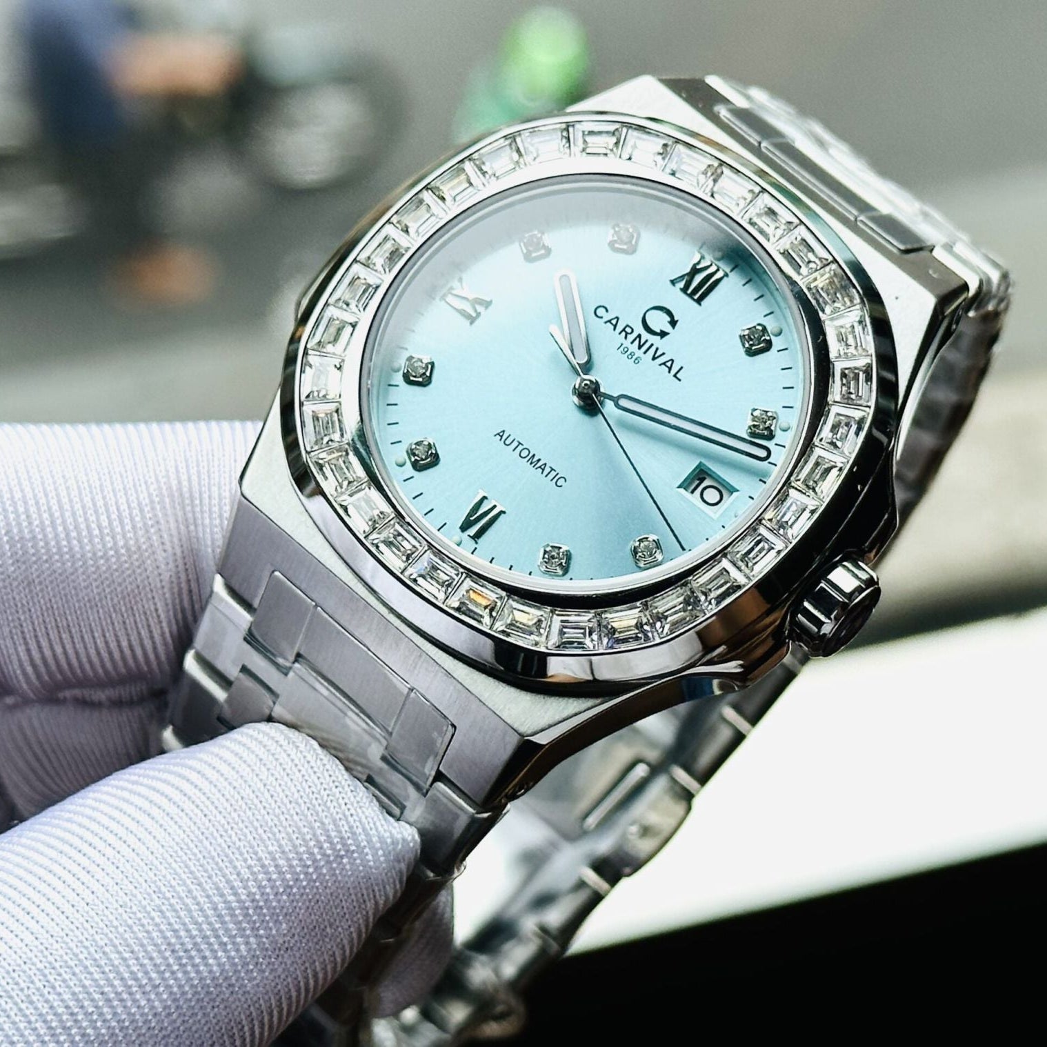 Carnival 8129G Bạc Tiffany ( 8129G-VT-XDT)