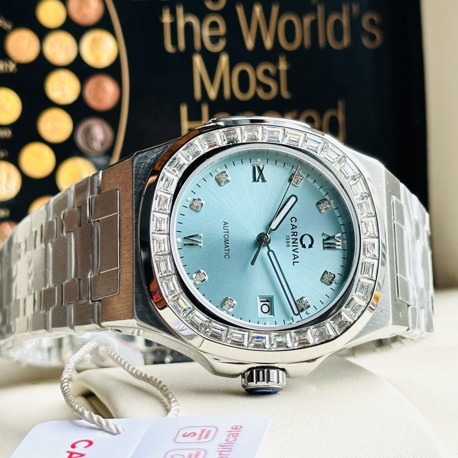 Carnival 8129G Bạc Tiffany ( 8129G-VT-XDT)