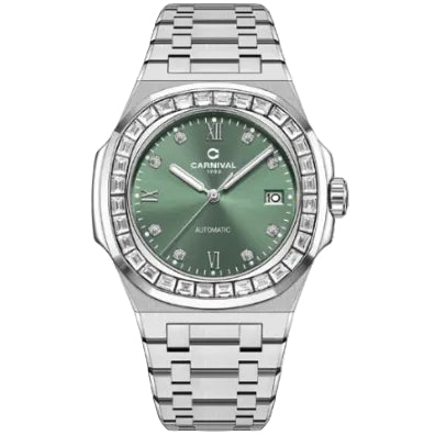 Carnival 8129G Bạc Xanh Lá ( 8129G-VT-XL)