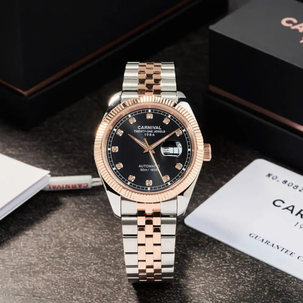 Carnival 8131G Demi Rosegold Đen ( 8131G-CH-D)