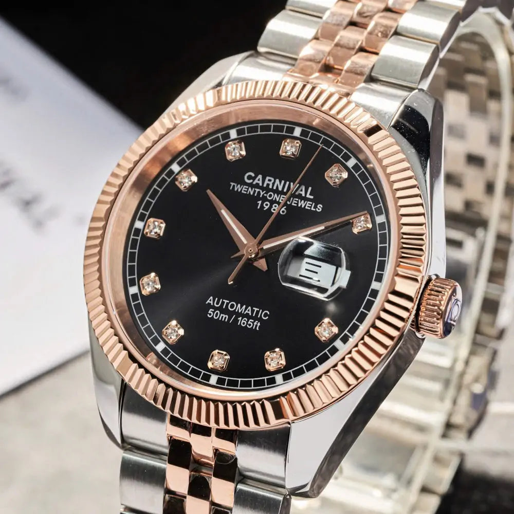 Carnival 8131G Demi Rosegold Đen ( 8131G-CH-D)