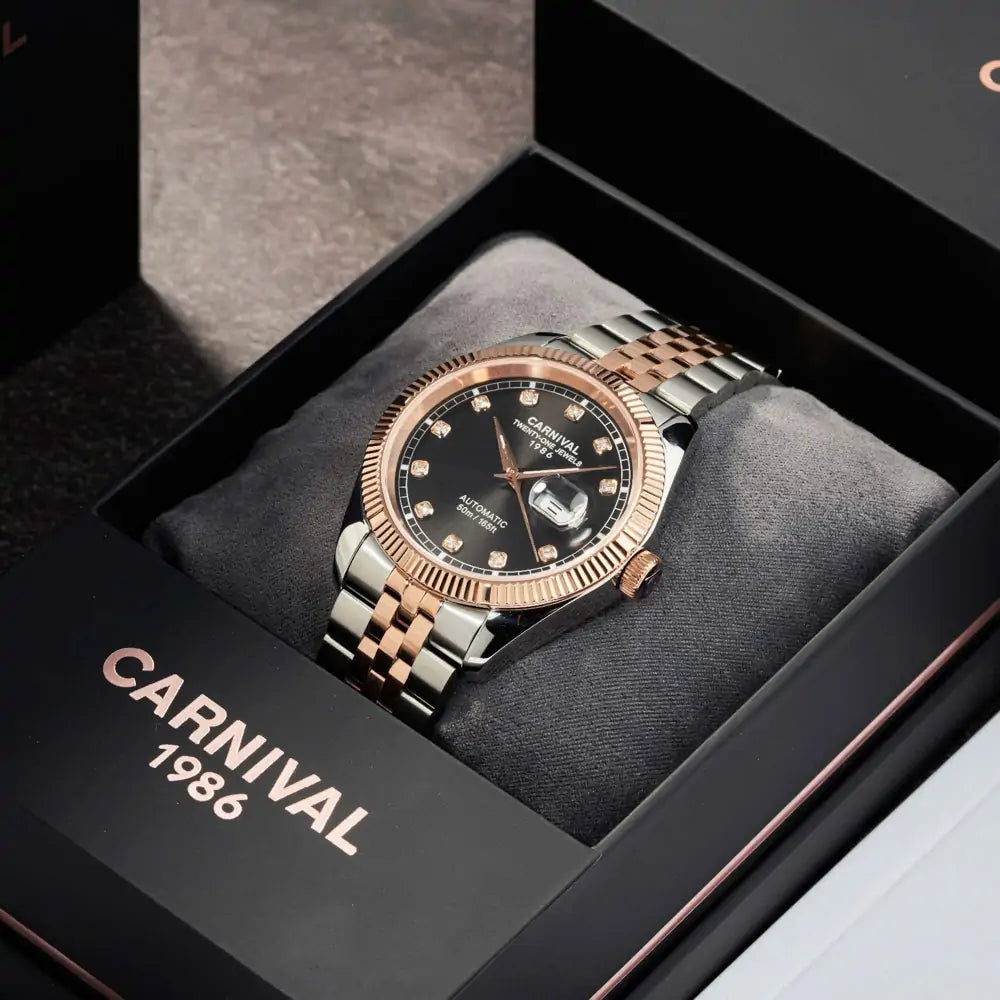 Carnival 8131G Demi Rosegold Đen ( 8131G-CH-D)