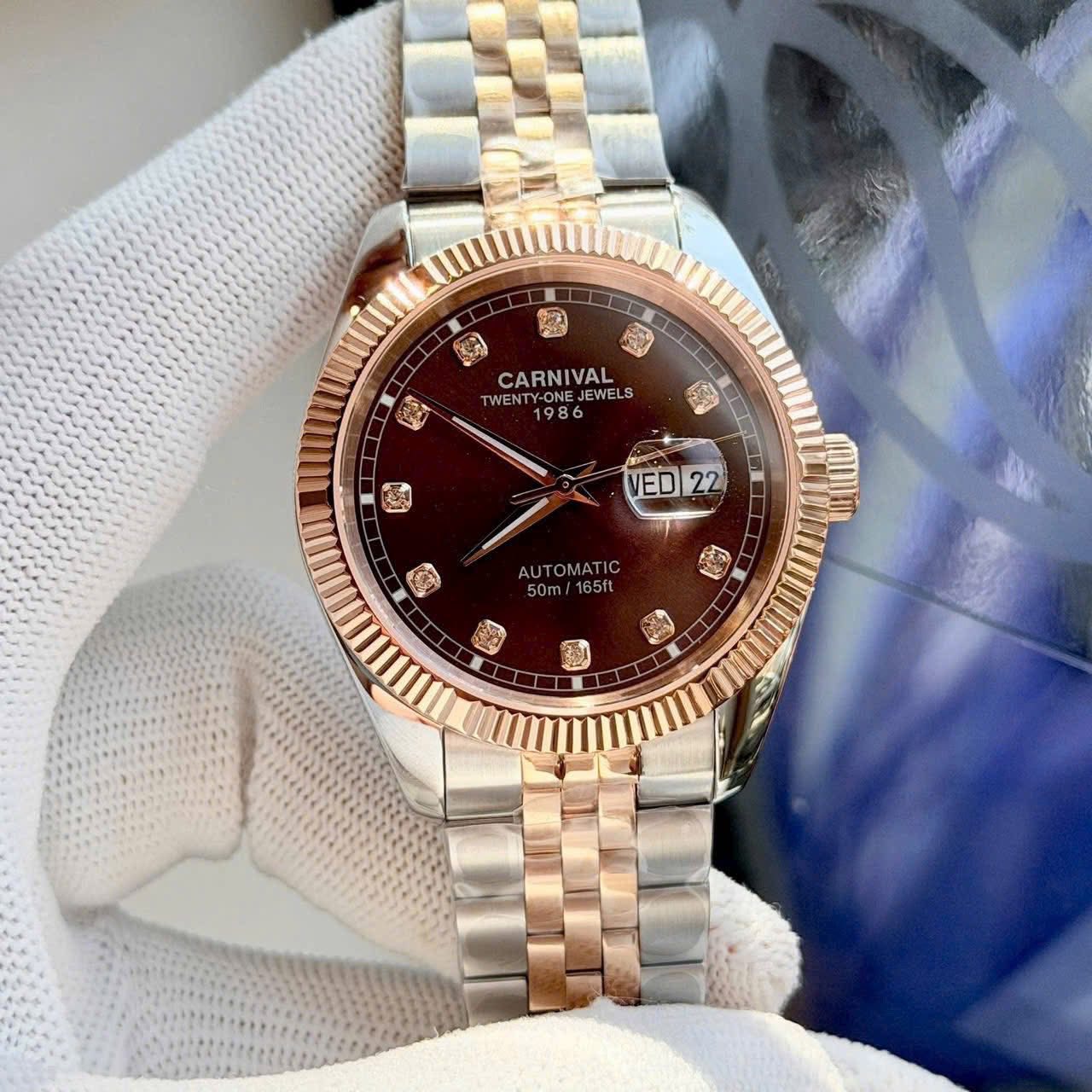 Carnival 8131G Demi Rosegold Nâu Choco ( 8131G-CH-N)