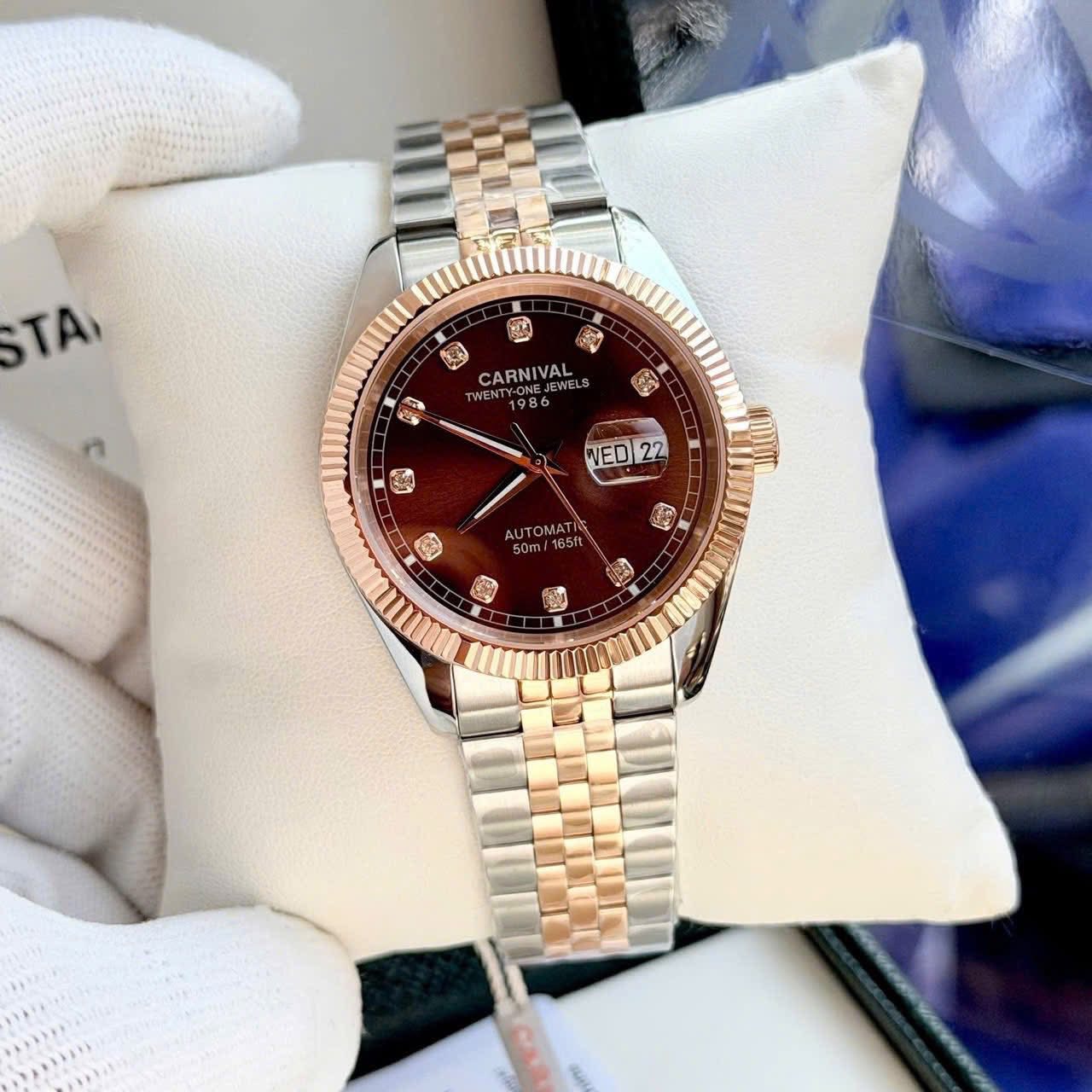 Carnival 8131G Demi Rosegold Nâu Choco ( 8131G-CH-N)