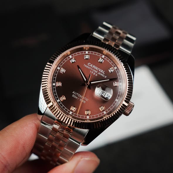 Carnival 8131G Demi Rosegold Nâu Choco ( 8131G-CH-N)