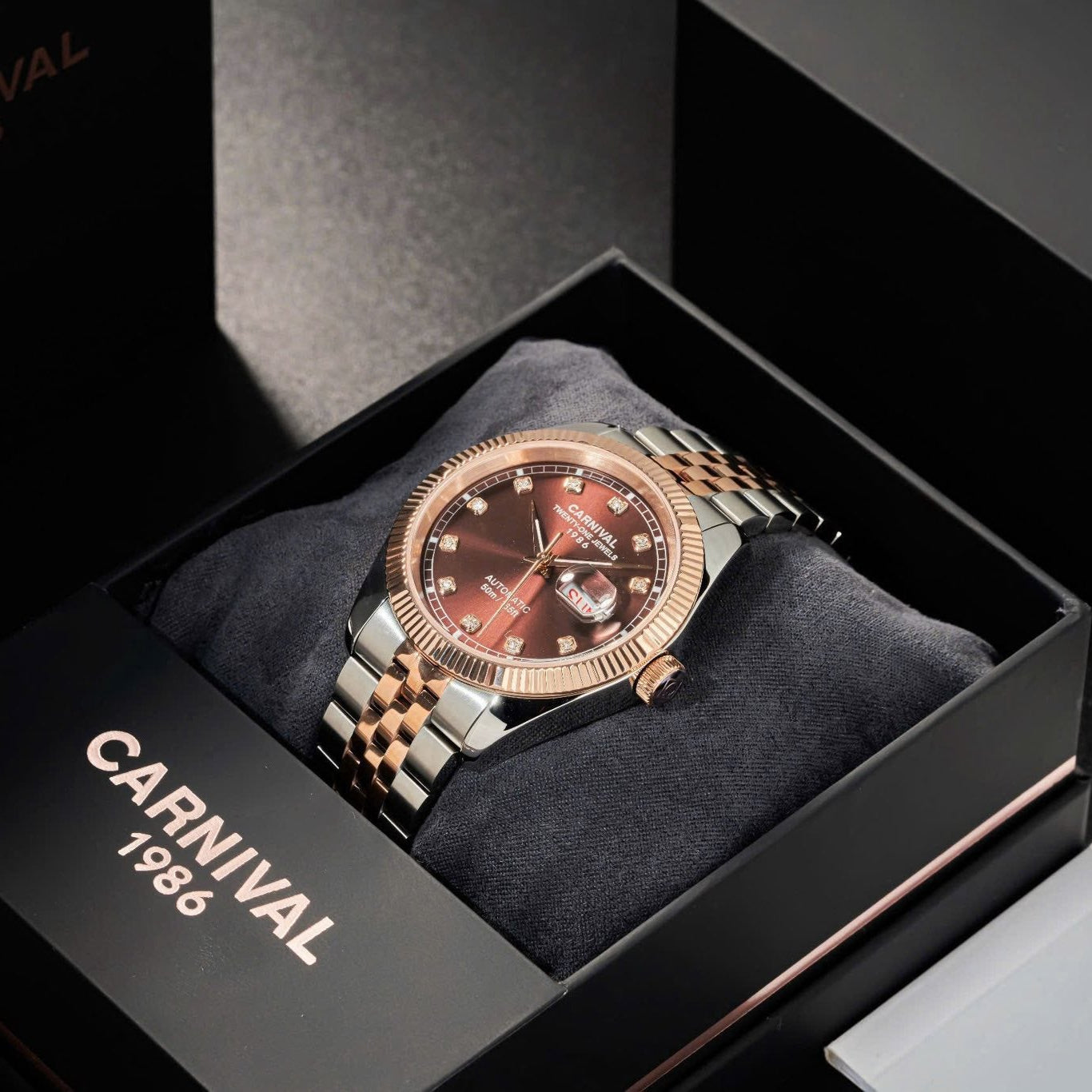Carnival 8131G Demi Rosegold Nâu Choco ( 8131G-CH-N)