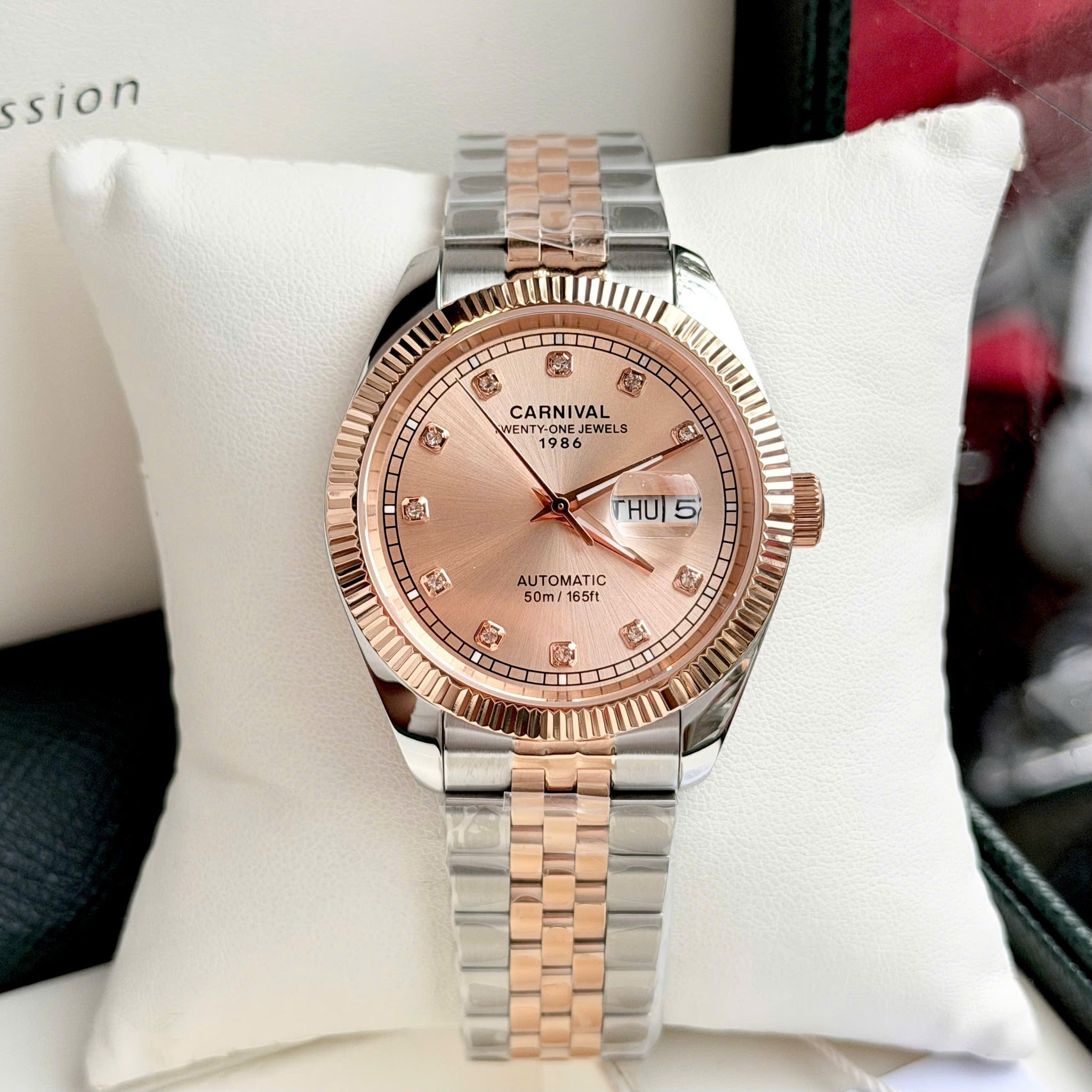 Carnival 8131G Demi Rosegold Sundust ( 8131G-CH-NN)