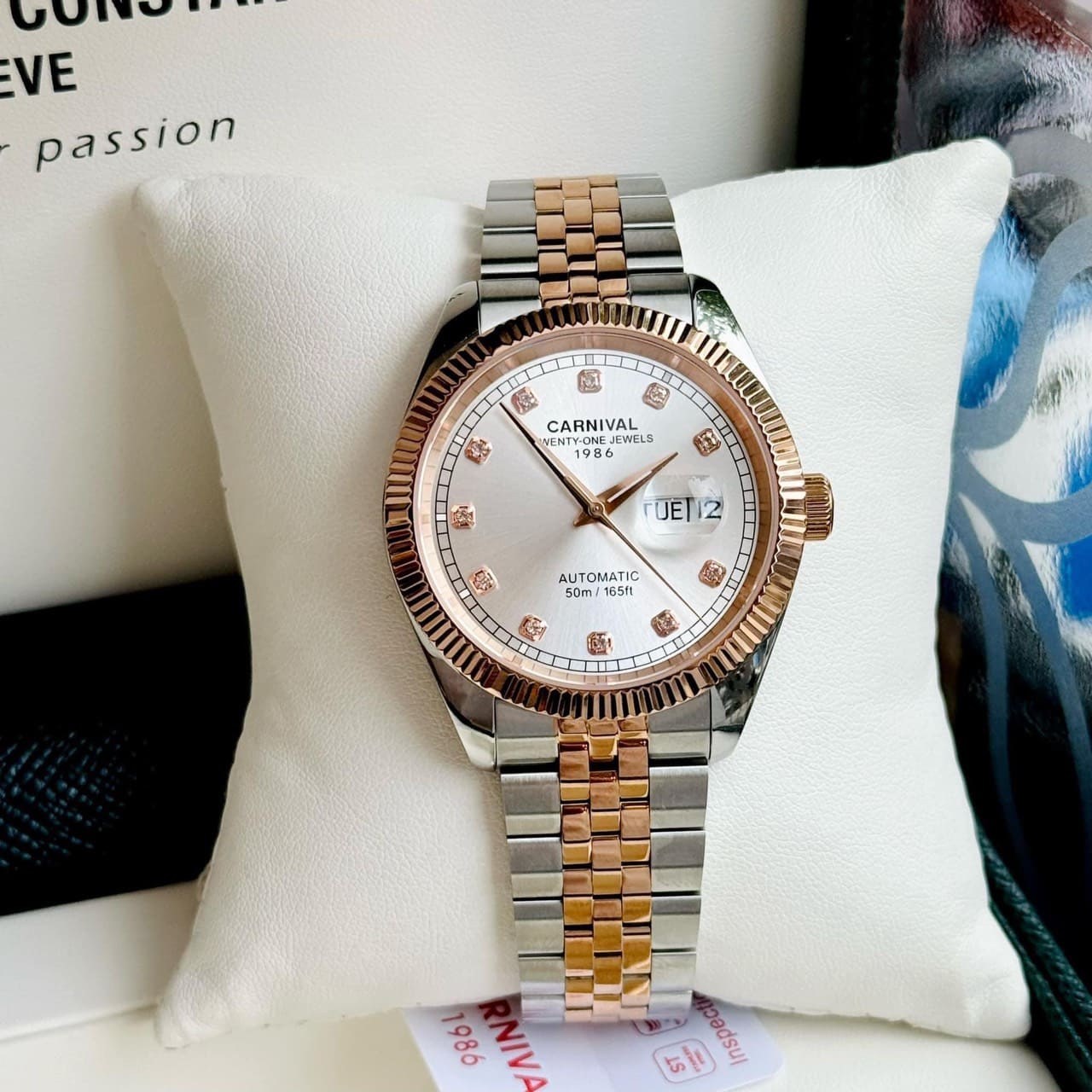 Carnival 8131G Demi Rosegold Trắng ( 8131G-CH-T)