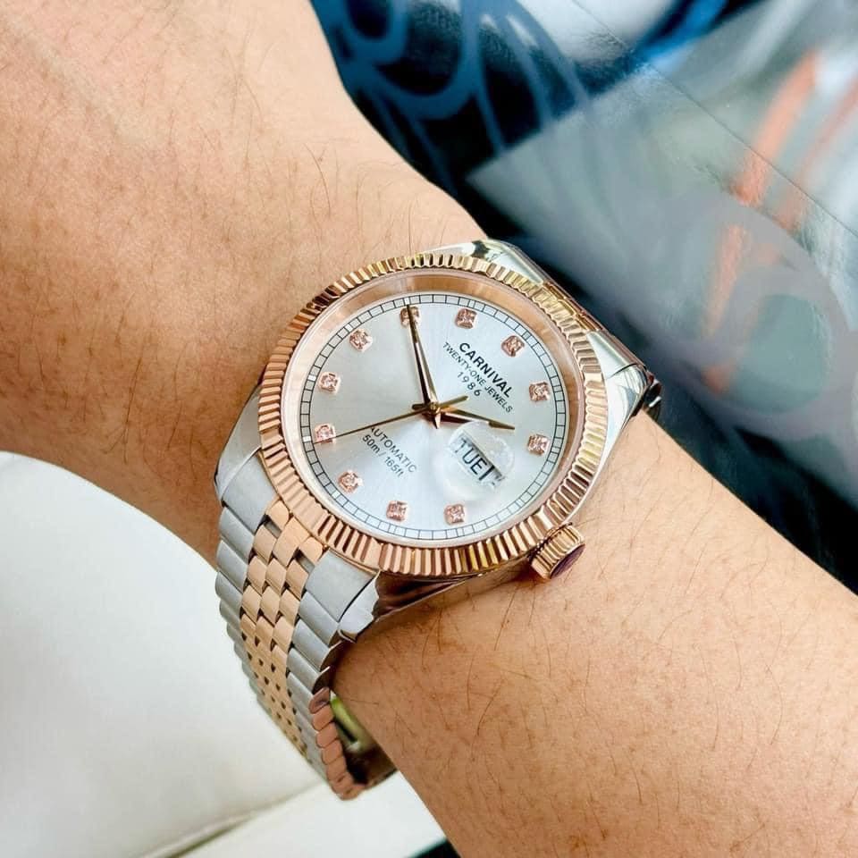 Carnival 8131G Demi Rosegold Trắng ( 8131G-CH-T)