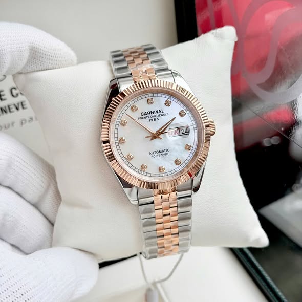 Carnival 8131G Demi Rosegold Xà Cừ Trắng ( 8131G-CH-TK)