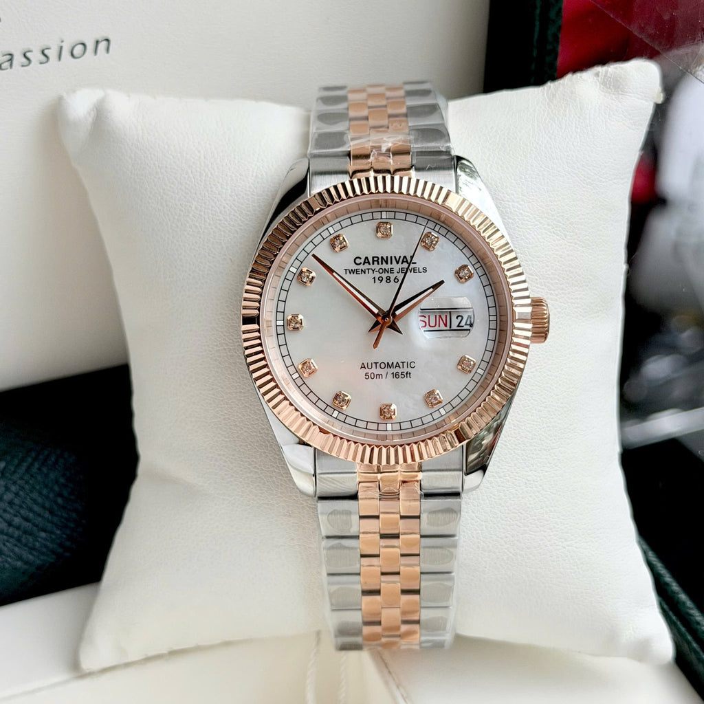Carnival 8131G Demi Rosegold Xà Cừ Trắng ( 8131G-CH-TK)