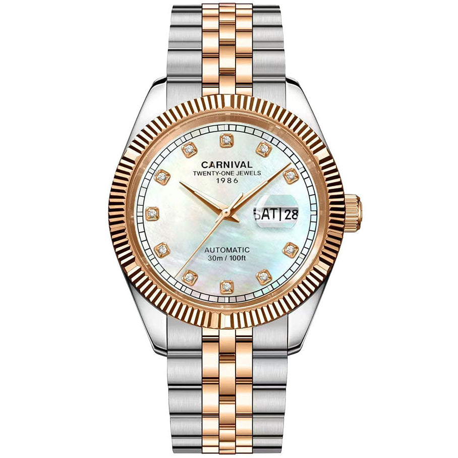 Carnival 8131G Demi Rosegold Xà Cừ Trắng ( 8131G-CH-TK)