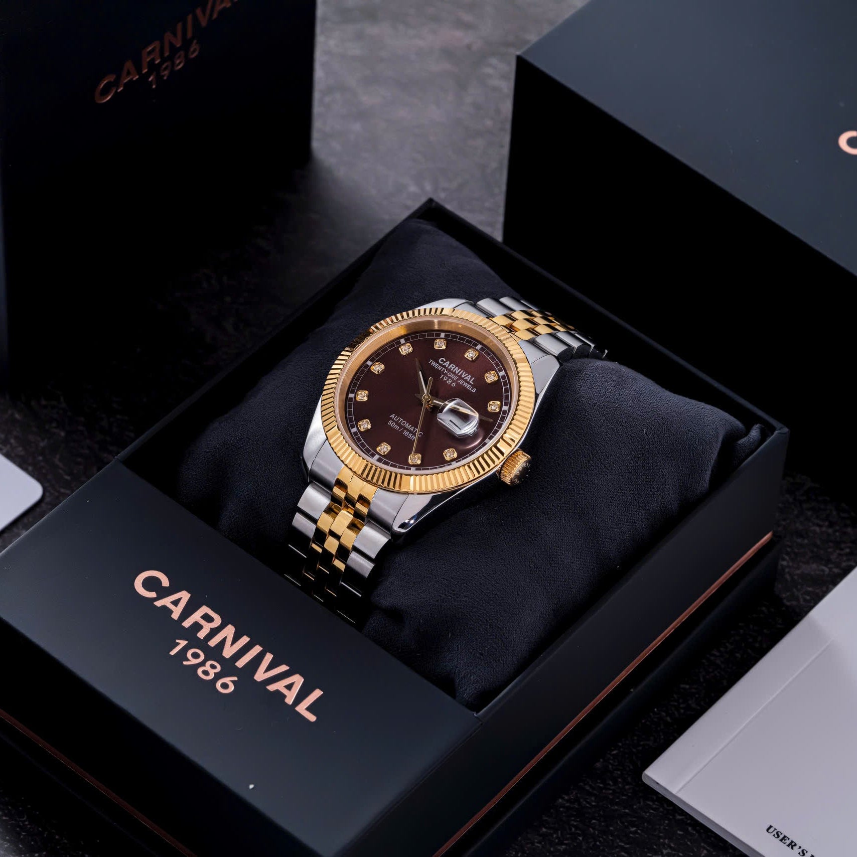 Carnival 8131G Demi Gold Nâu Choco ( 8131G-CV-N)