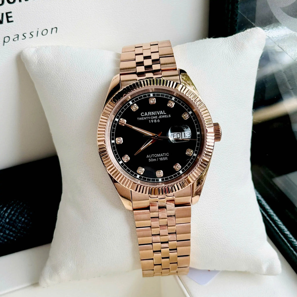 Carnival 8131G Rosegold Đen ( 8131G-VH-D)