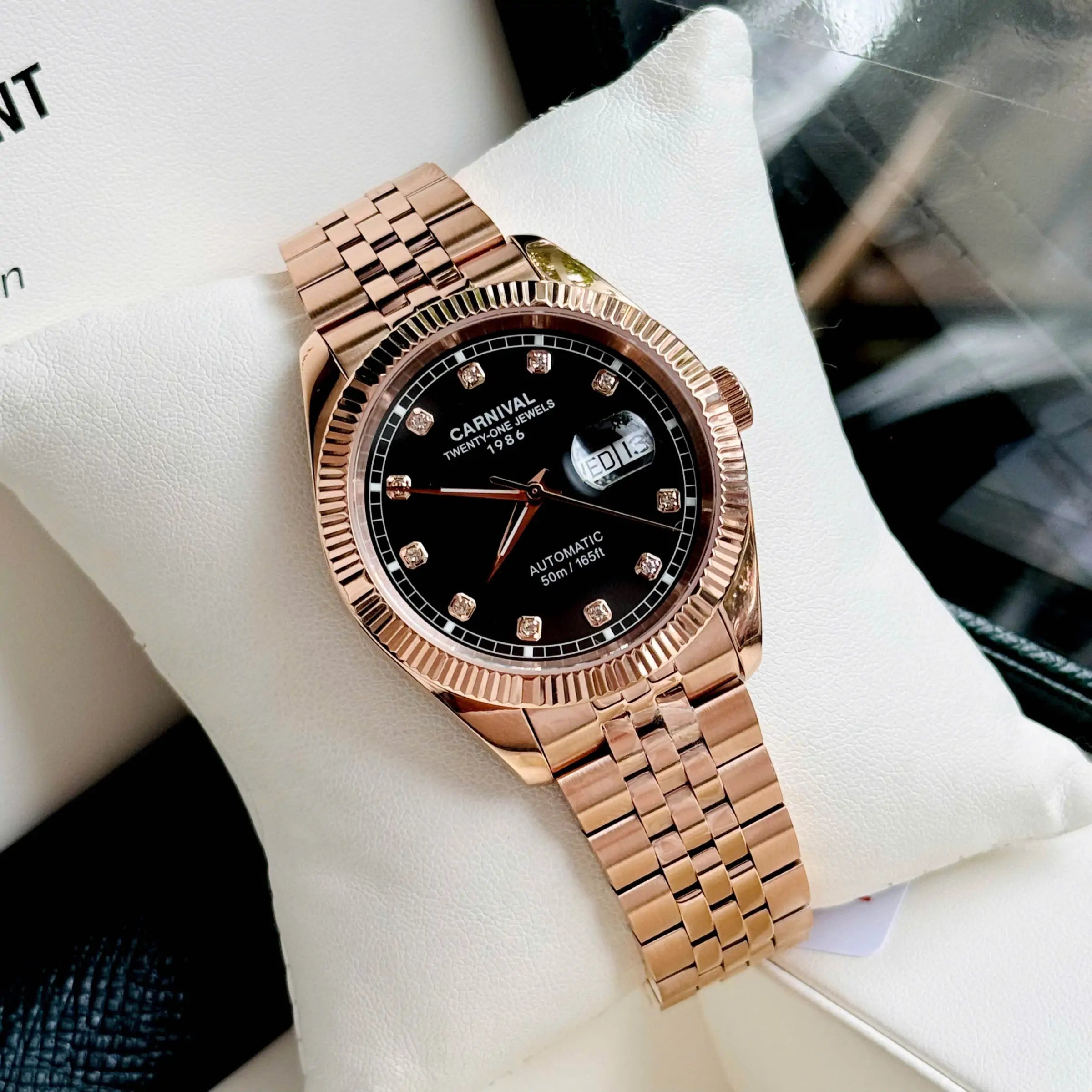 Carnival 8131G Rosegold Đen ( 8131G-VH-D)