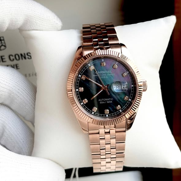 Carnival 8131G Rosegold Xà Cừ Tím ( 8131G-VH-DK)