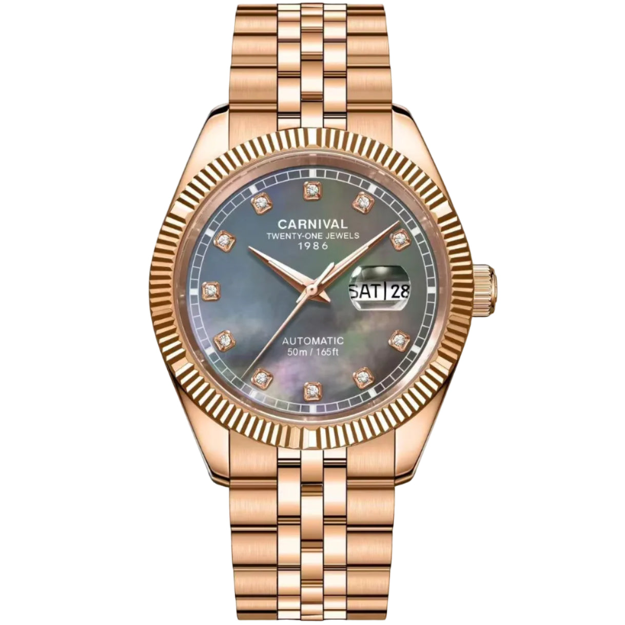 Carnival 8131G Rosegold Xà Cừ Tím ( 8131G-VH-DK)
