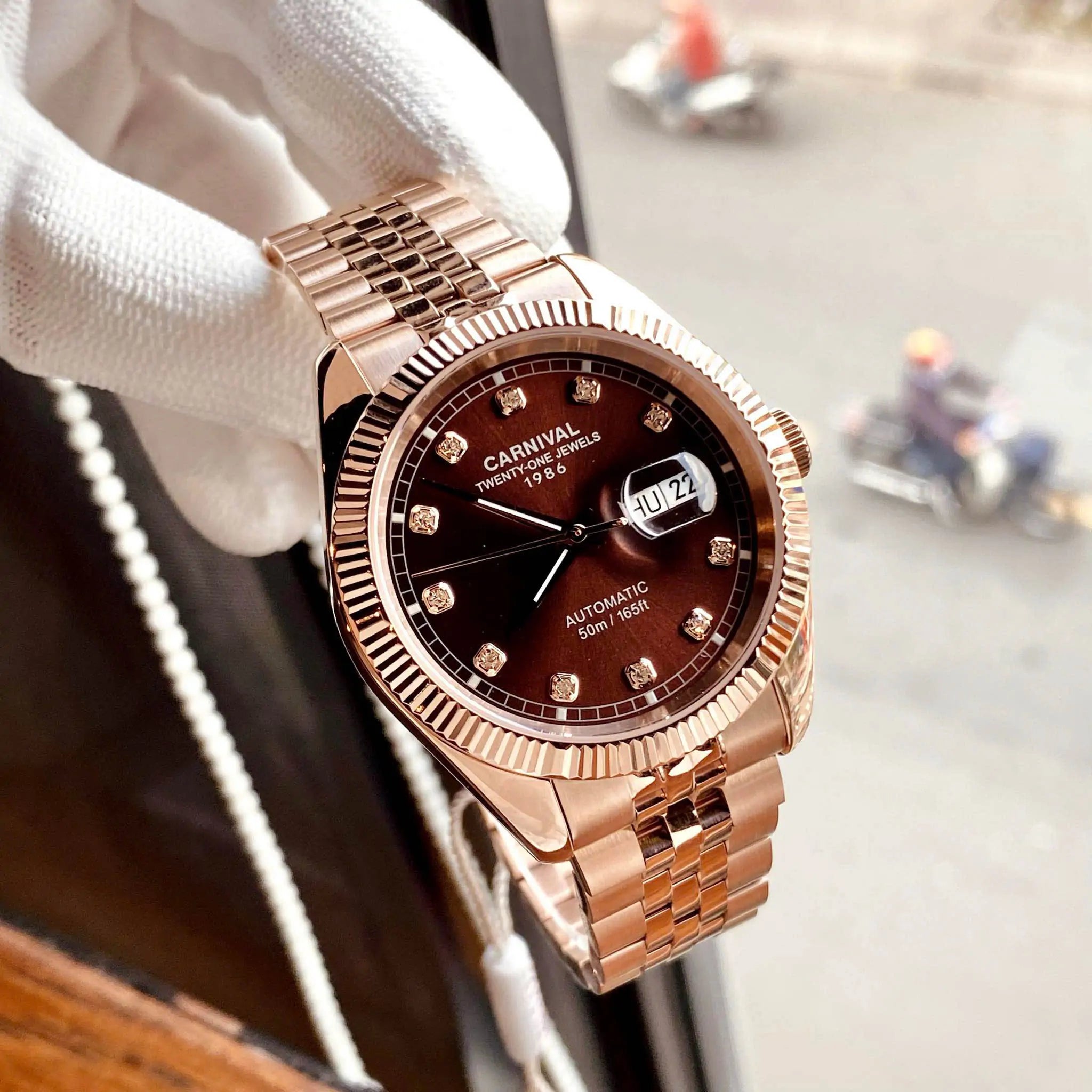 Carnival 8131G Rosegold Nâu ( 8131G-VH-N)