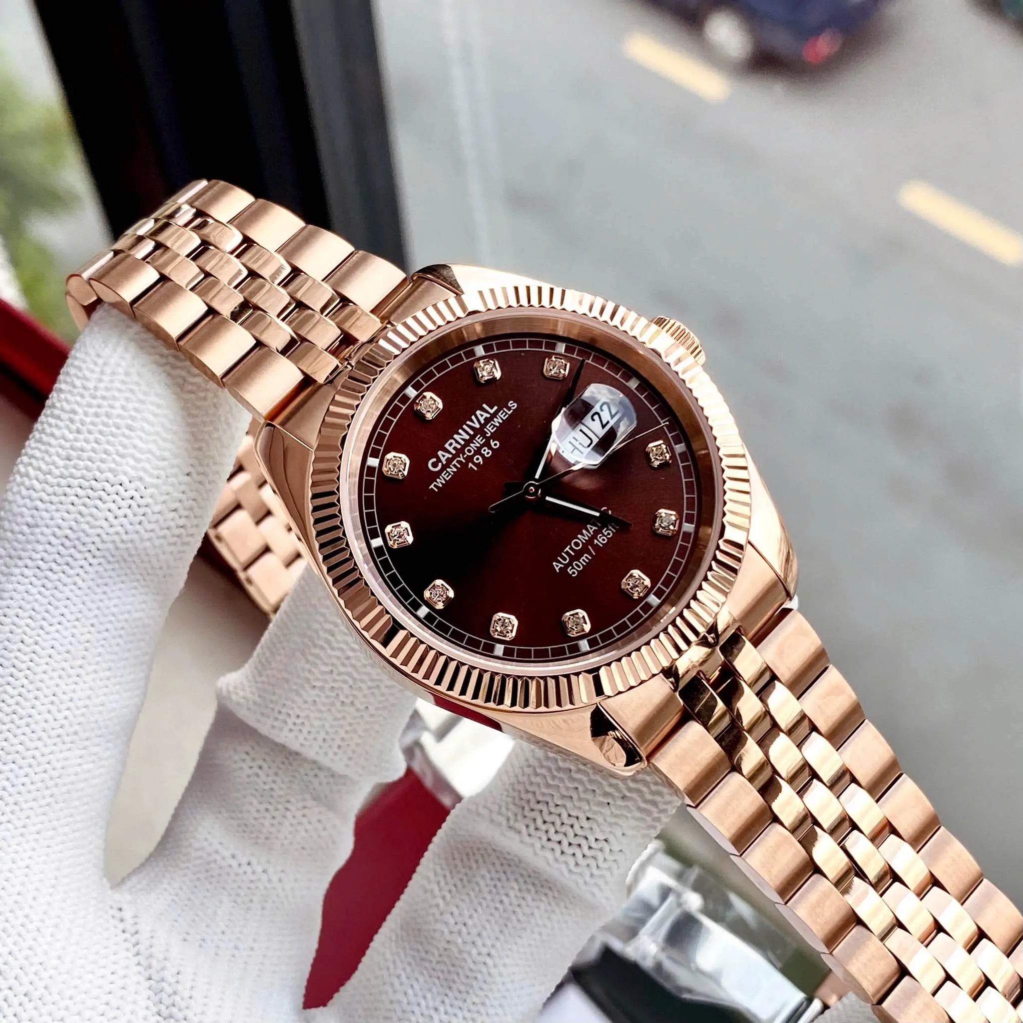 Carnival 8131G Rosegold Nâu ( 8131G-VH-N)
