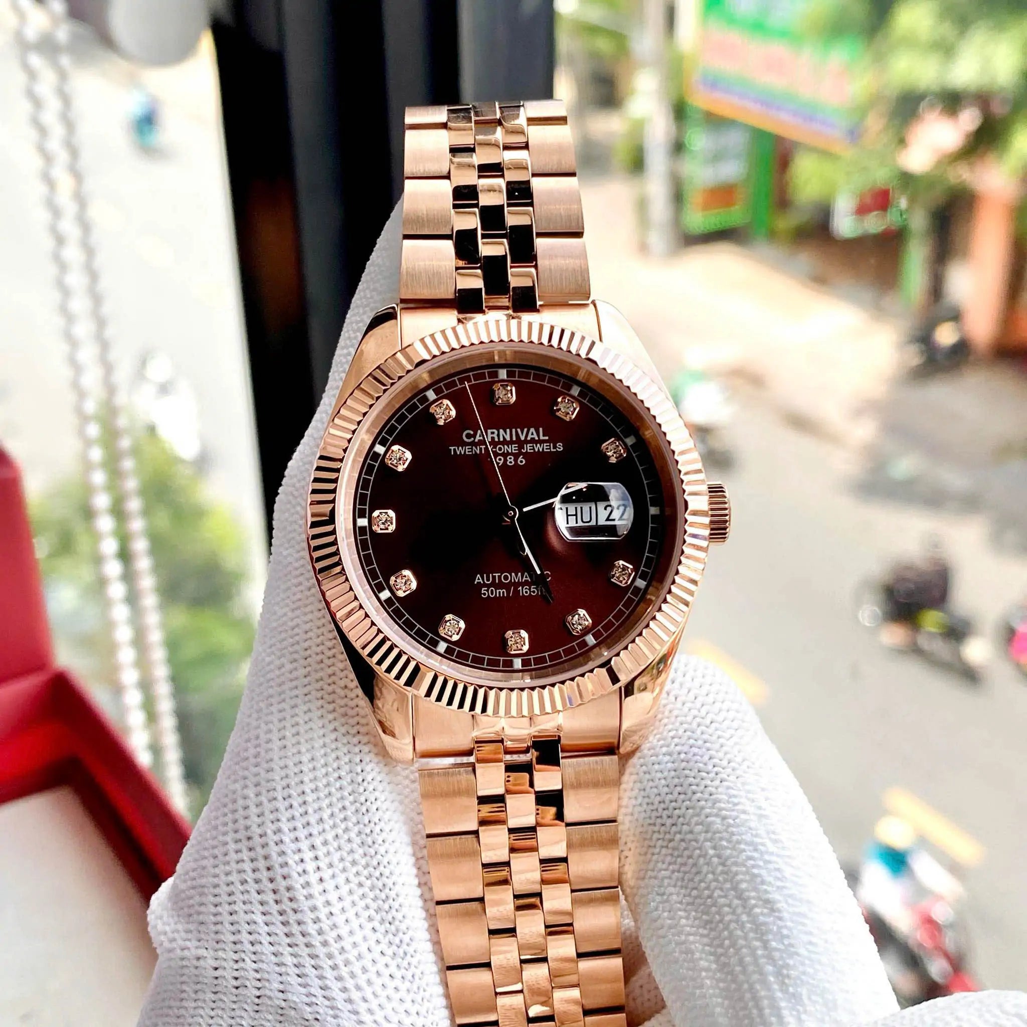 Carnival 8131G Rosegold Nâu ( 8131G-VH-N)
