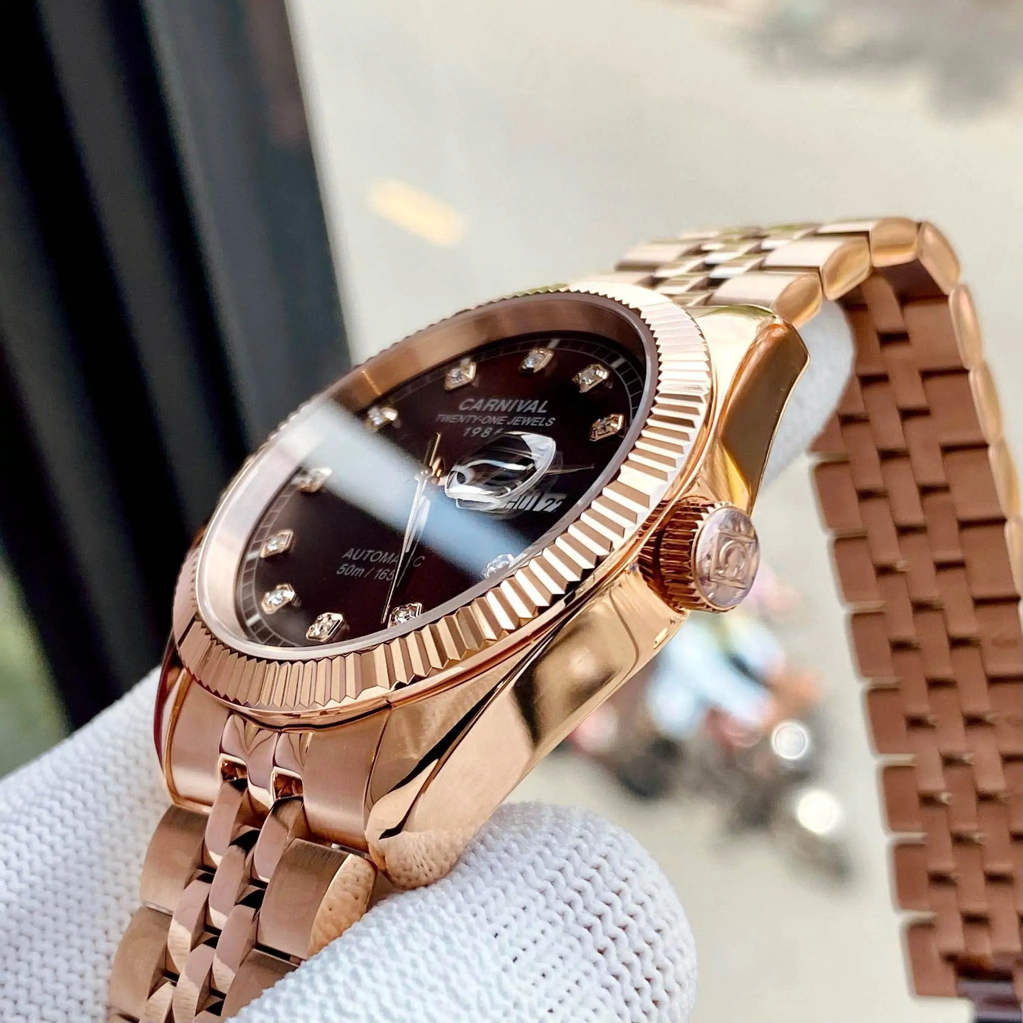Carnival 8131G Rosegold Nâu ( 8131G-VH-N)