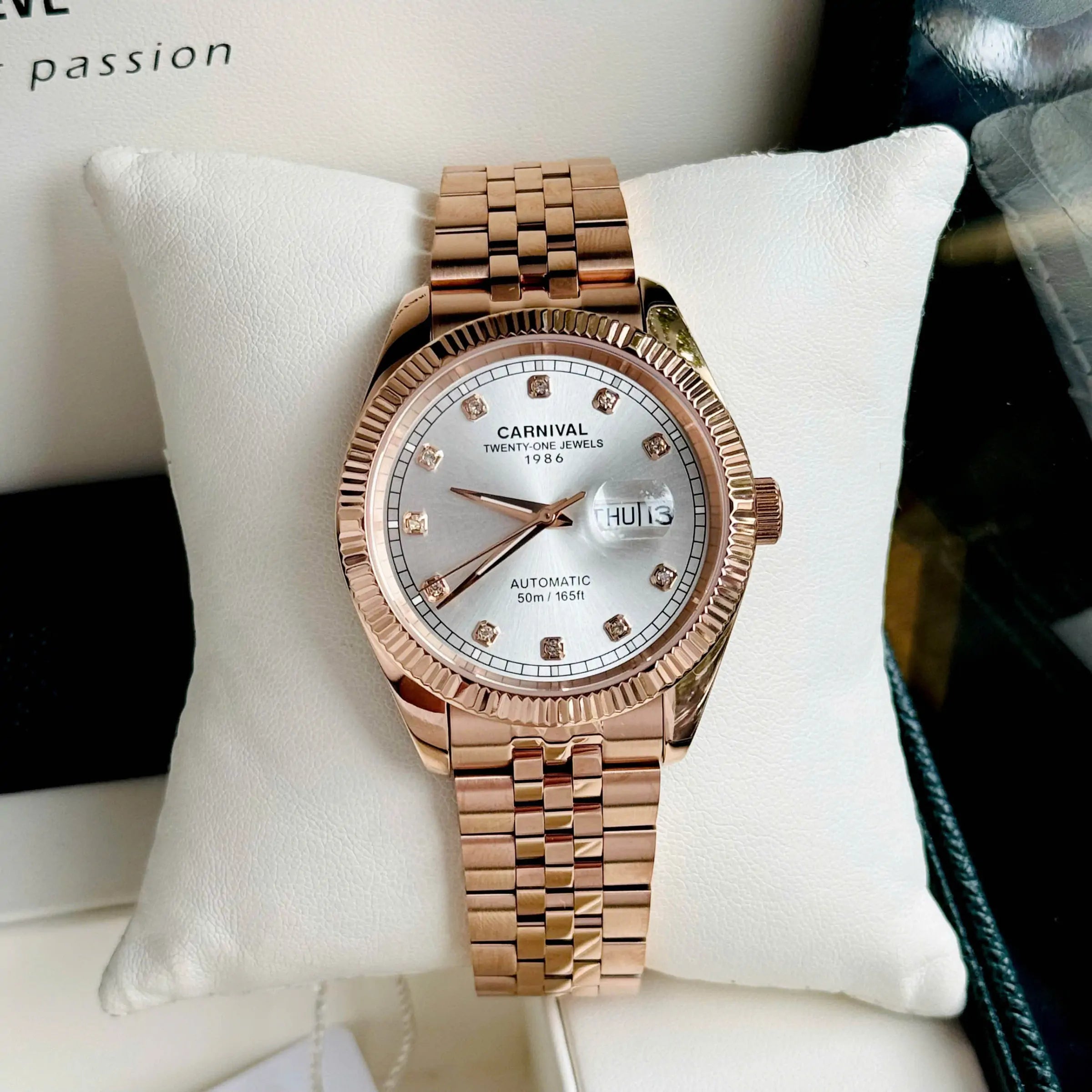 Carnival 8131G Rosegold Trắng ( 8131G-VH-T)