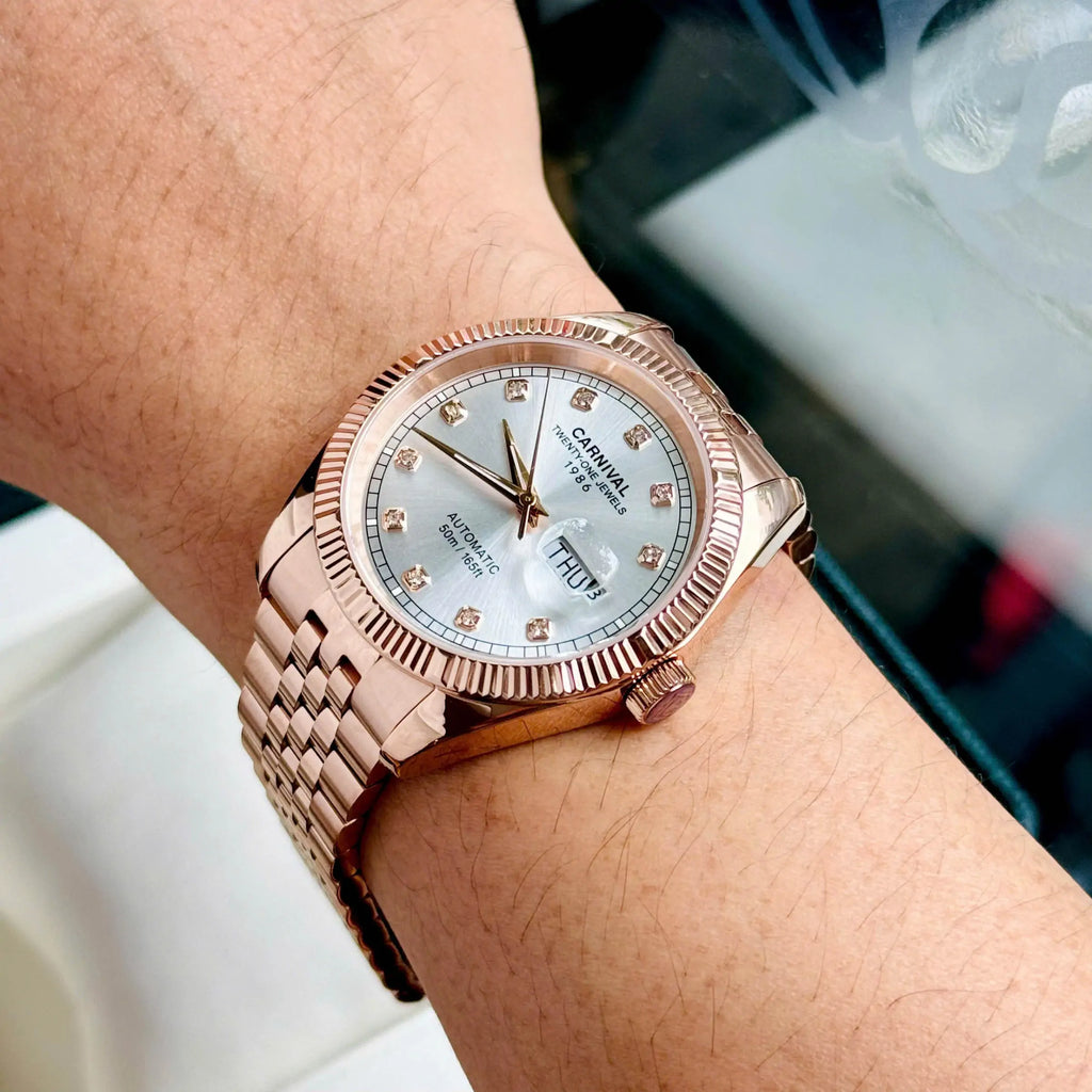 Carnival 8131G Rosegold Trắng ( 8131G-VH-T)