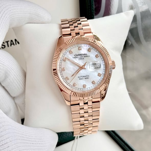 Carnival 8131G Rosegold Xà Cừ Trắng ( 8131G-VH-TK)