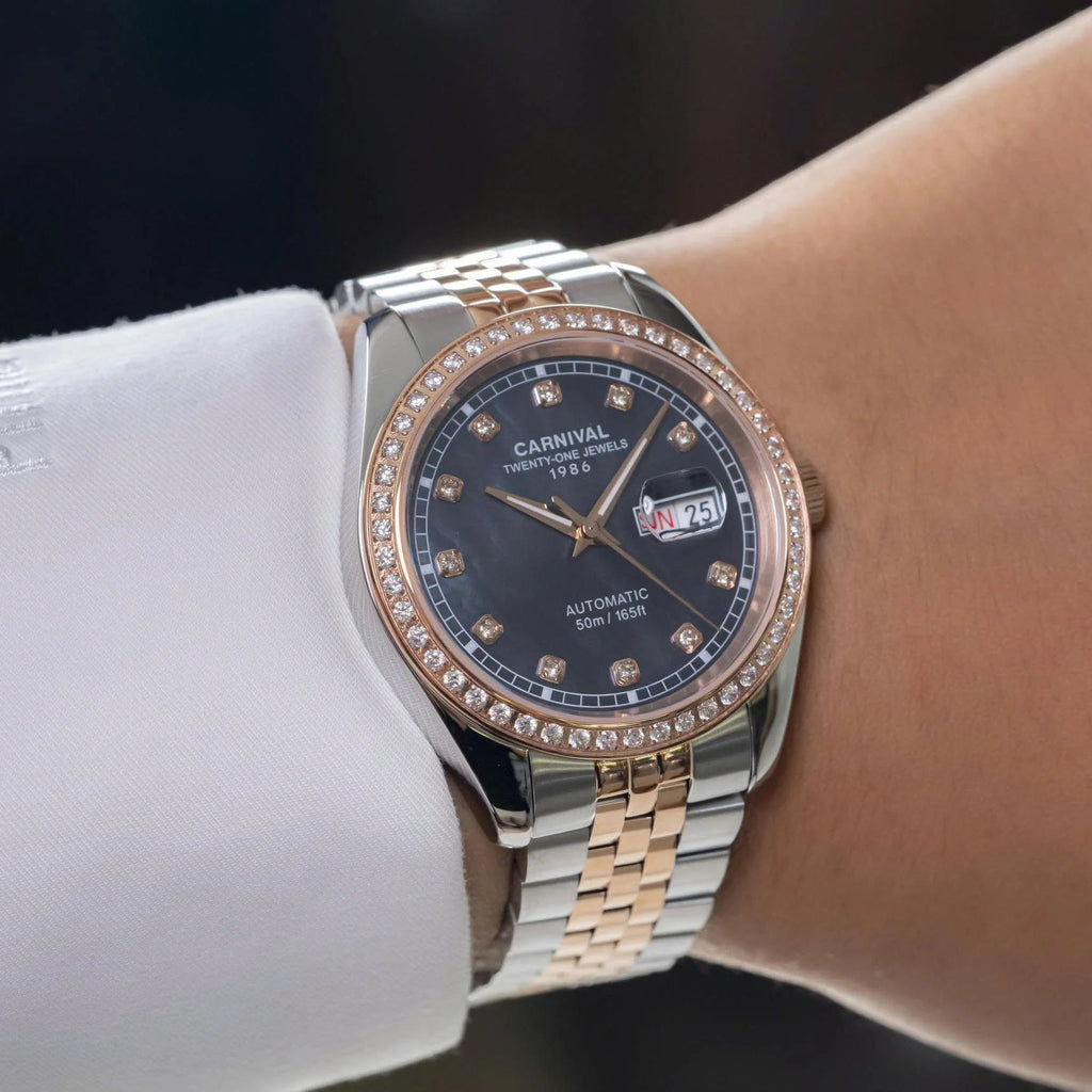 Carnival 8131G2 Demi Rosegold Xà Cừ Tím ( 8131G2-CH-DK)
