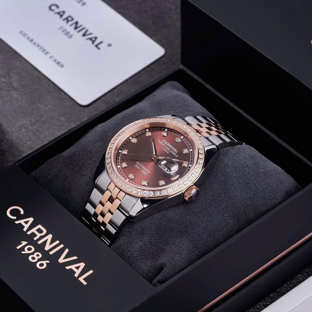 Carnival 8131G2 Demi Rosegold Nâu Choco ( 8131G2-CH-N)