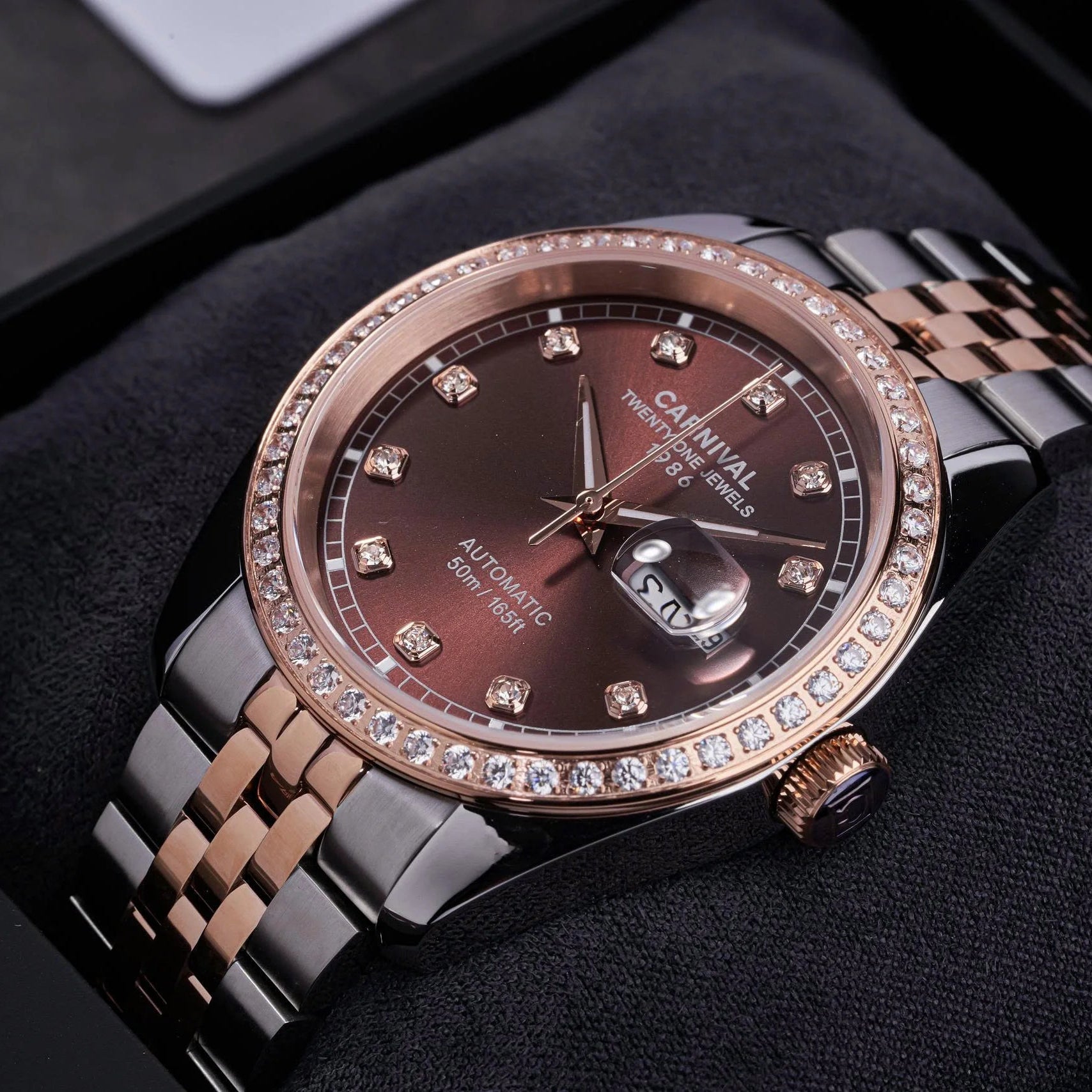 Carnival 8131G2 Demi Rosegold Nâu Choco ( 8131G2-CH-N)