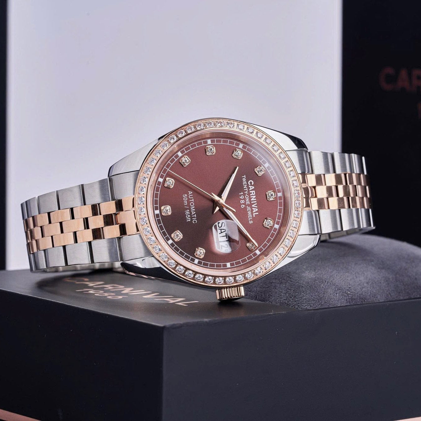 Carnival 8131G2 Demi Rosegold Nâu Choco ( 8131G2-CH-N)