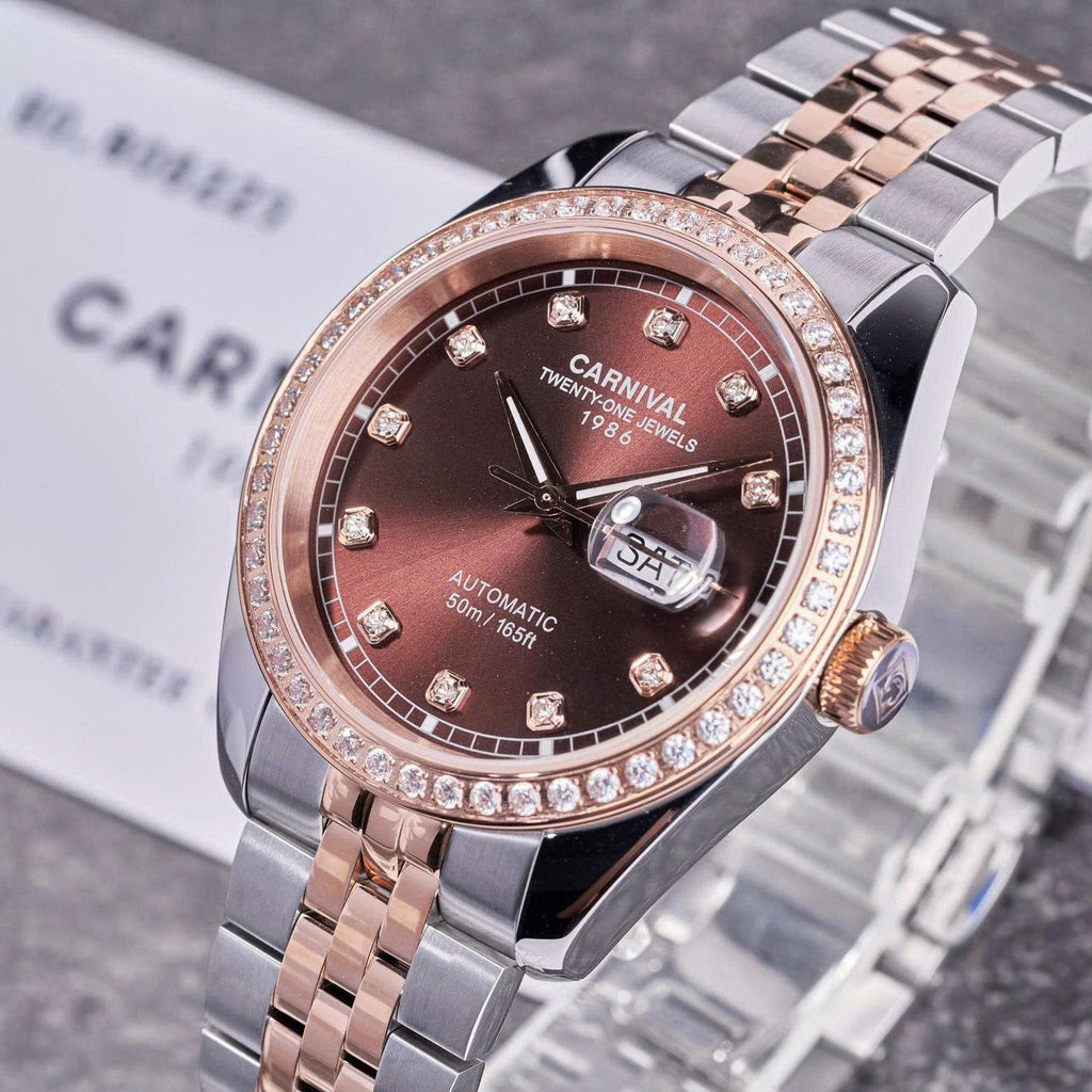 Carnival 8131G2 Demi Rosegold Nâu Choco ( 8131G2-CH-N)