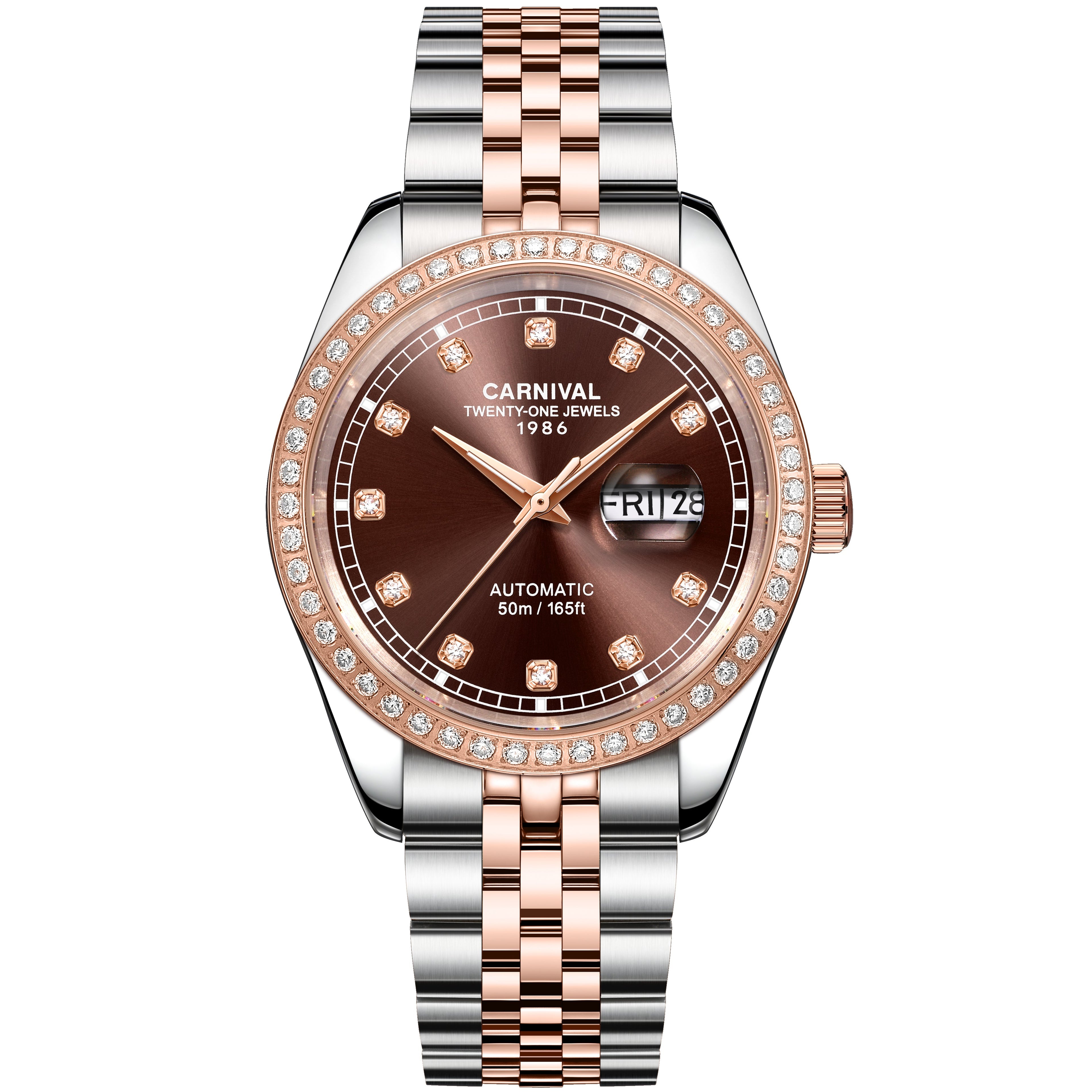 Carnival 8131G2 Demi Rosegold Nâu Choco ( 8131G2-CH-N)