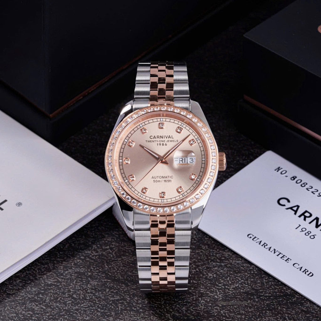 Carnival 8131G2 Demi Rosegold Sundust ( 8131G2-CH-NN)