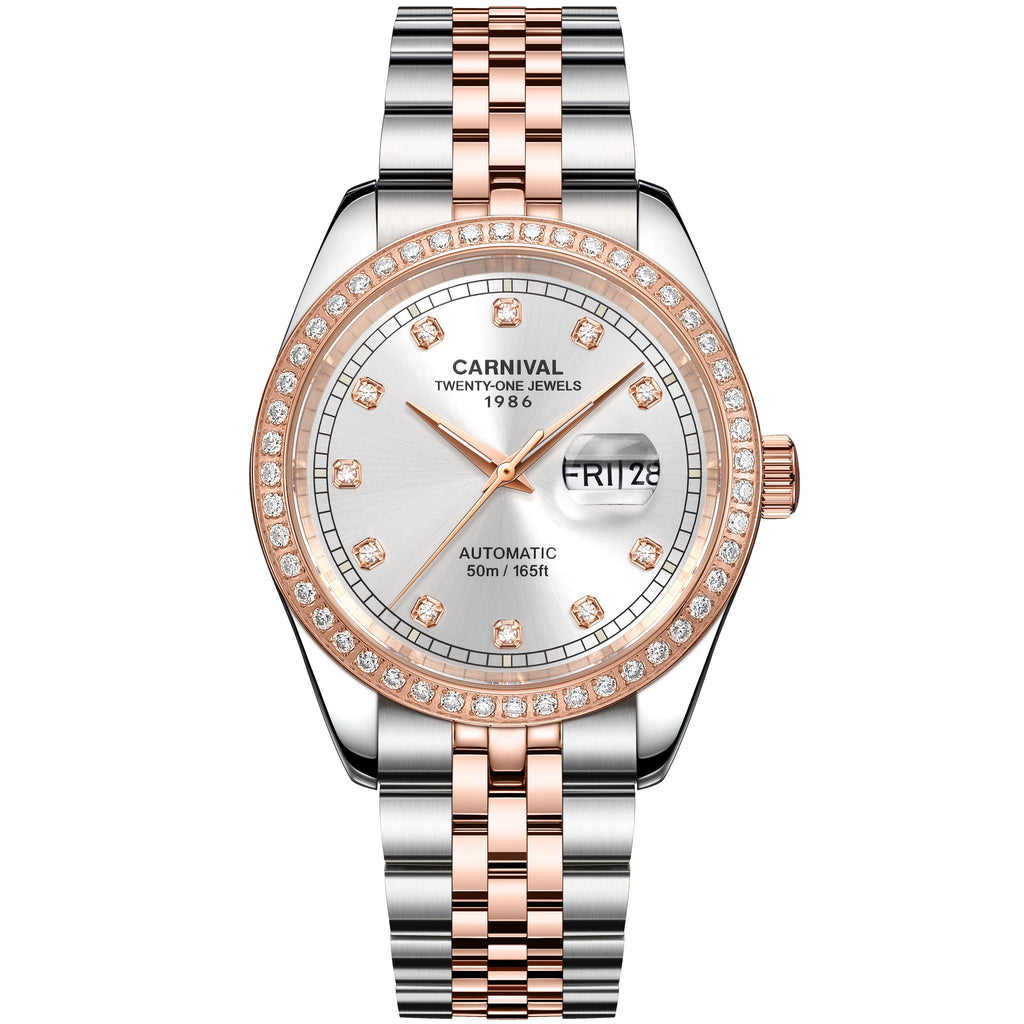 Carnival 8131G2 Demi Rosegold Trắng ( 8131G2-CH-T)