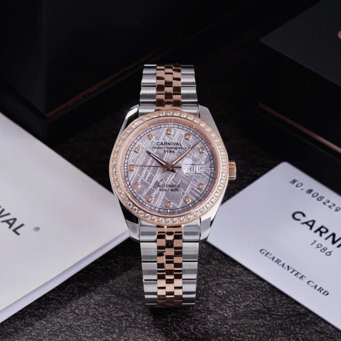 Carnival 8131G2 Demi Rosegold Thiên Thạch ( 8131G2-CH-TT)