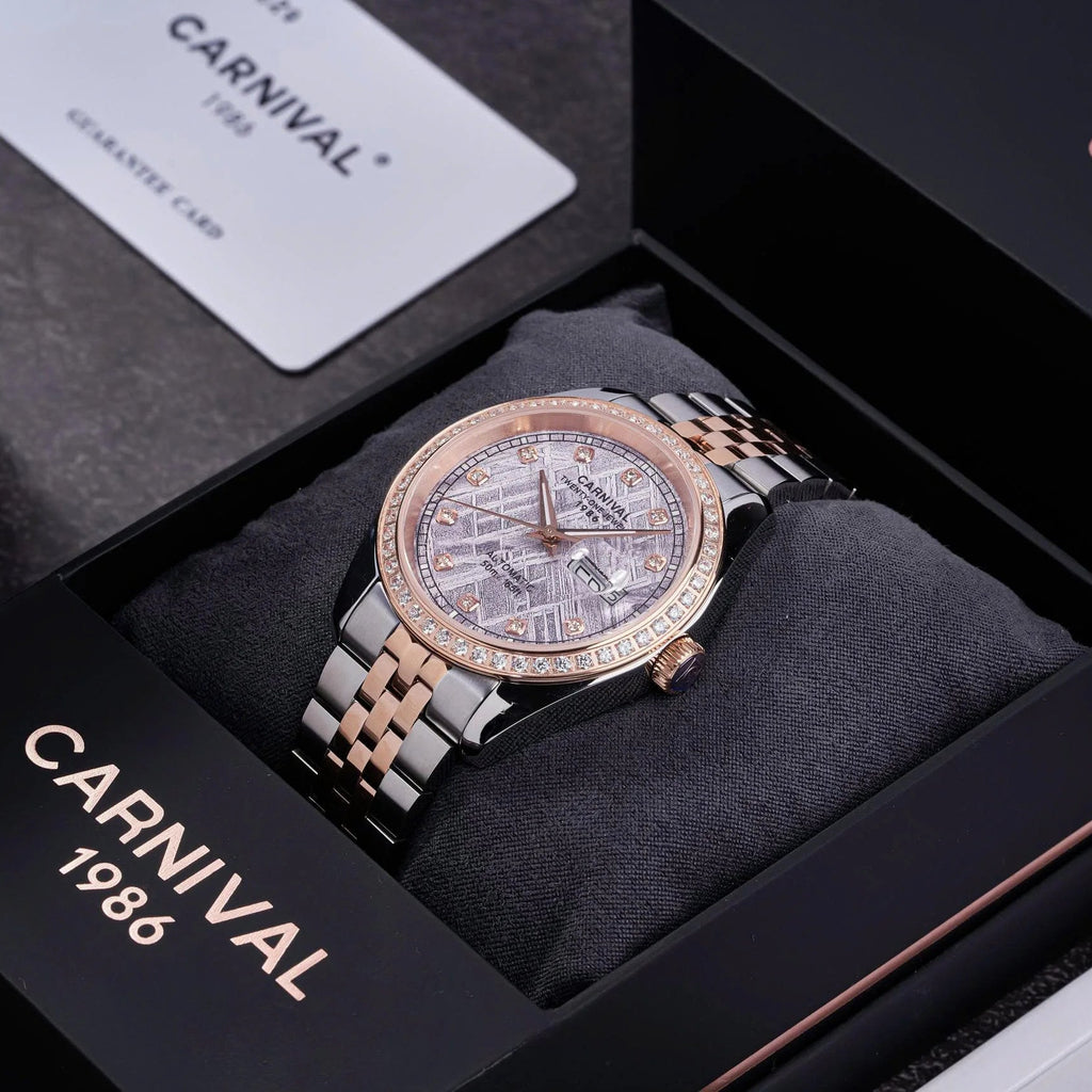 Carnival 8131G2 Demi Rosegold Thiên Thạch ( 8131G2-CH-TT)