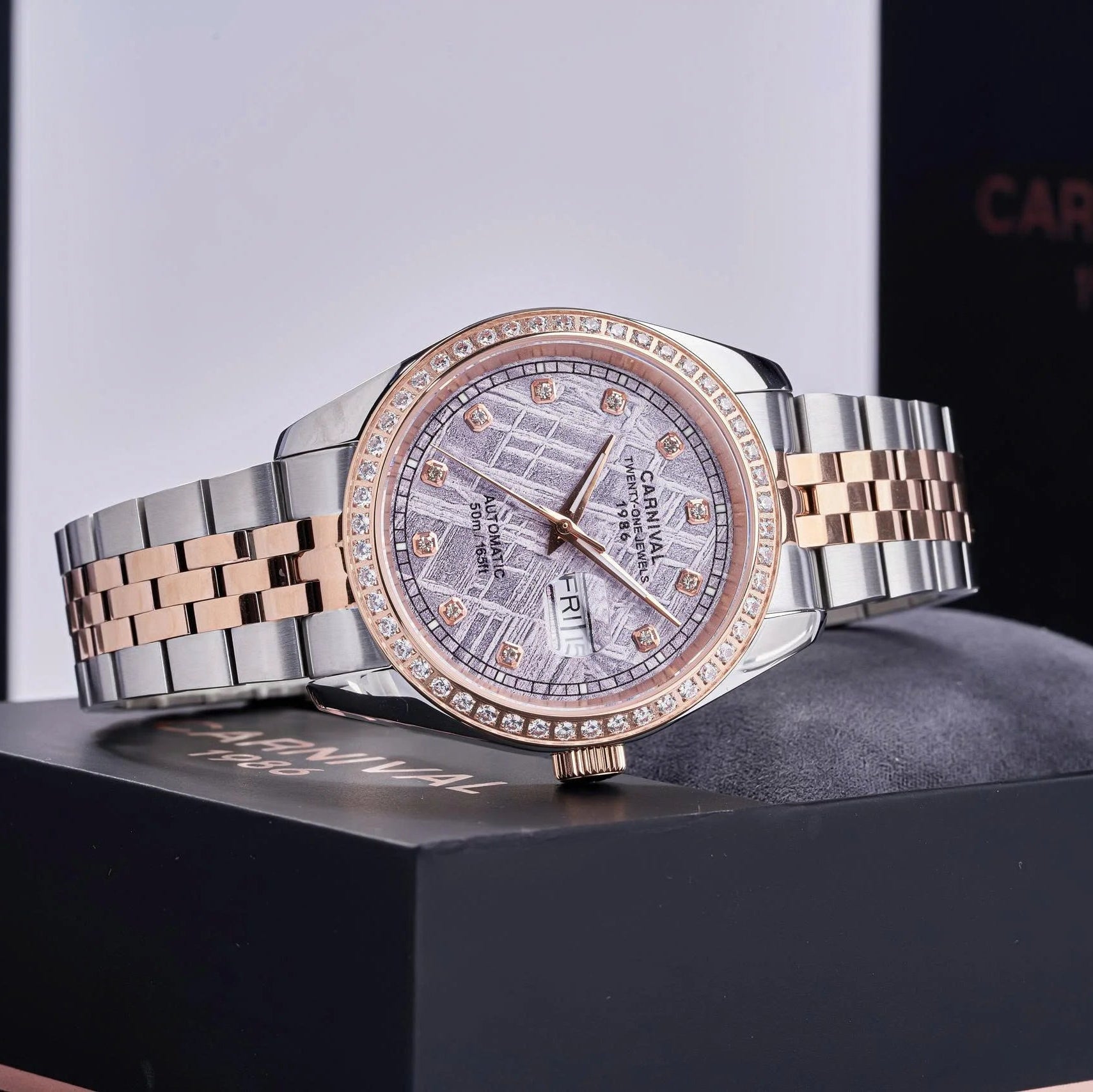 Carnival 8131G2 Demi Rosegold Thiên Thạch ( 8131G2-CH-TT)