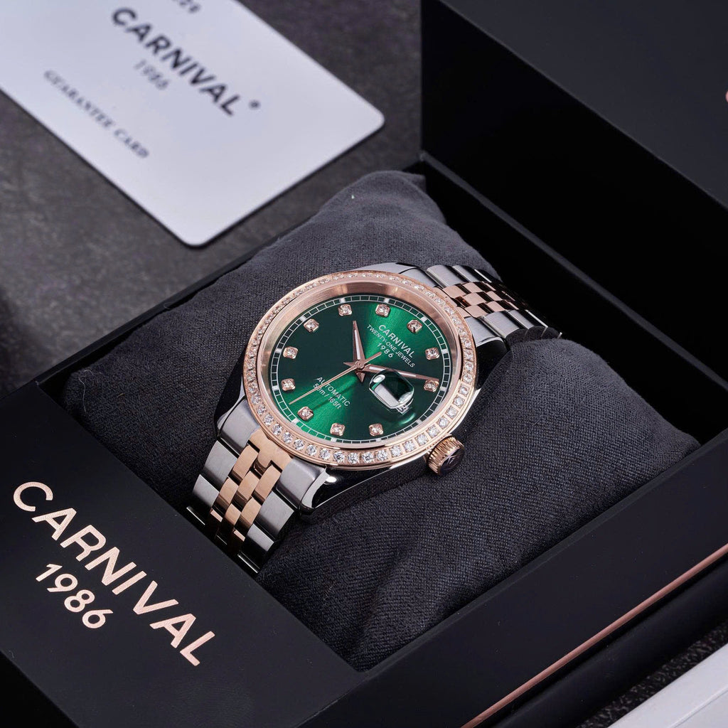 Carnival 8131G2 Demi Rosegold Xanh Lá ( 8131G2-CH-XL)