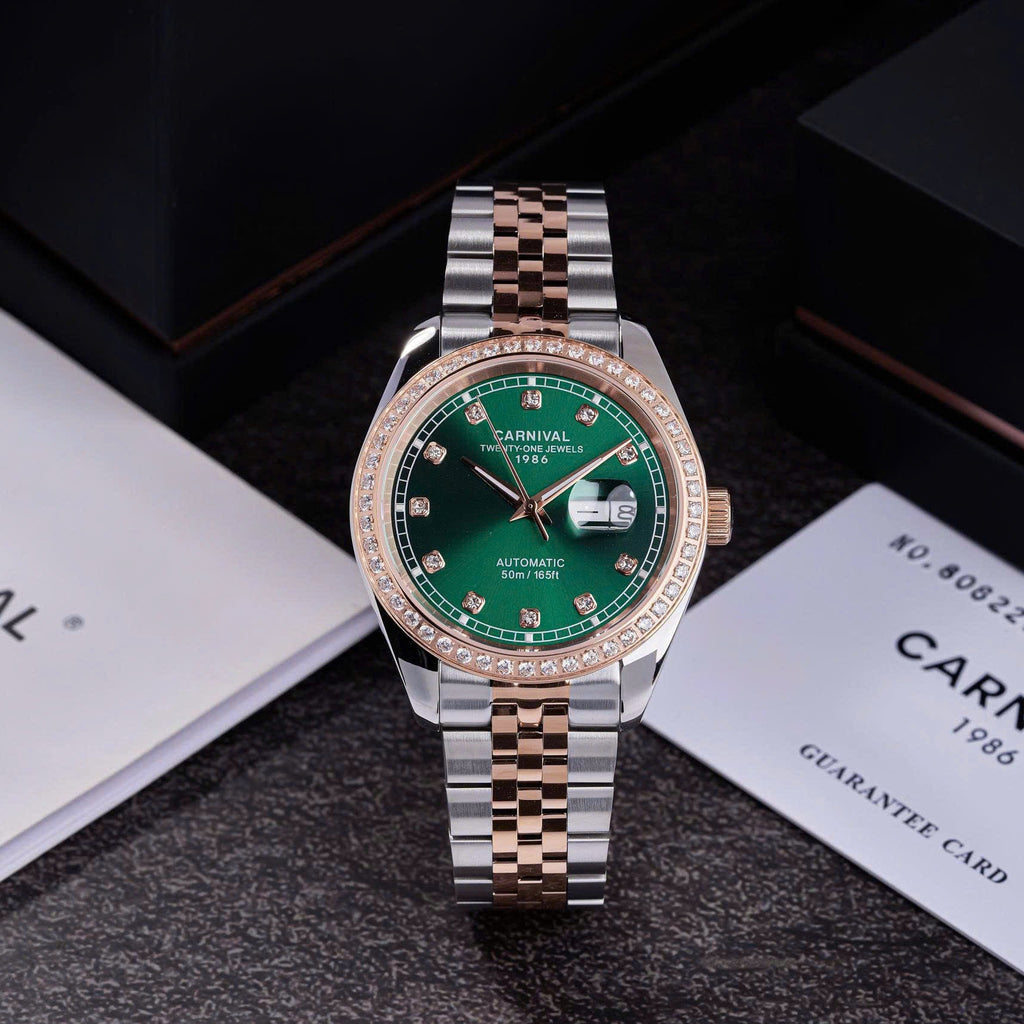 Carnival 8131G2 Demi Rosegold Xanh Lá ( 8131G2-CH-XL)