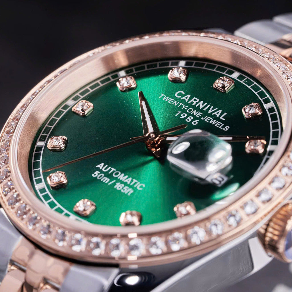 Carnival 8131G2 Demi Rosegold Xanh Lá ( 8131G2-CH-XL)