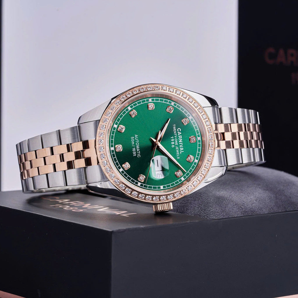 Carnival 8131G2 Demi Rosegold Xanh Lá ( 8131G2-CH-XL)