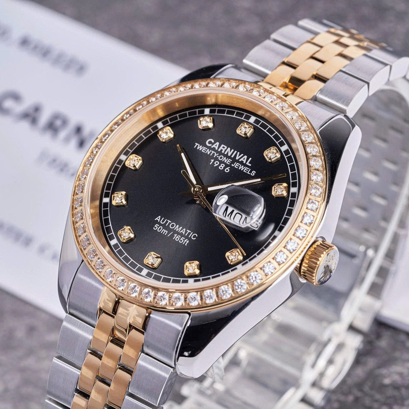 Carnival 8131G Demi Gold Đen ( 8131G2-CV-D)