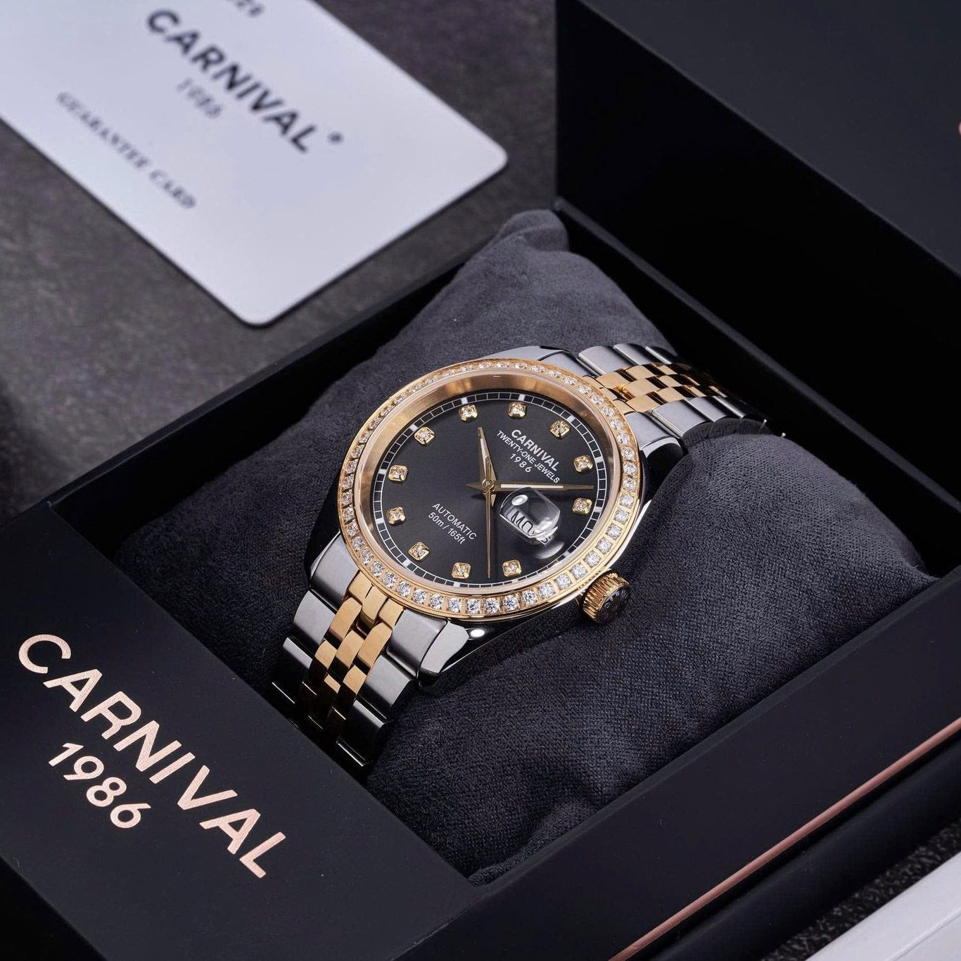 Carnival 8131G Demi Gold Đen ( 8131G2-CV-D)