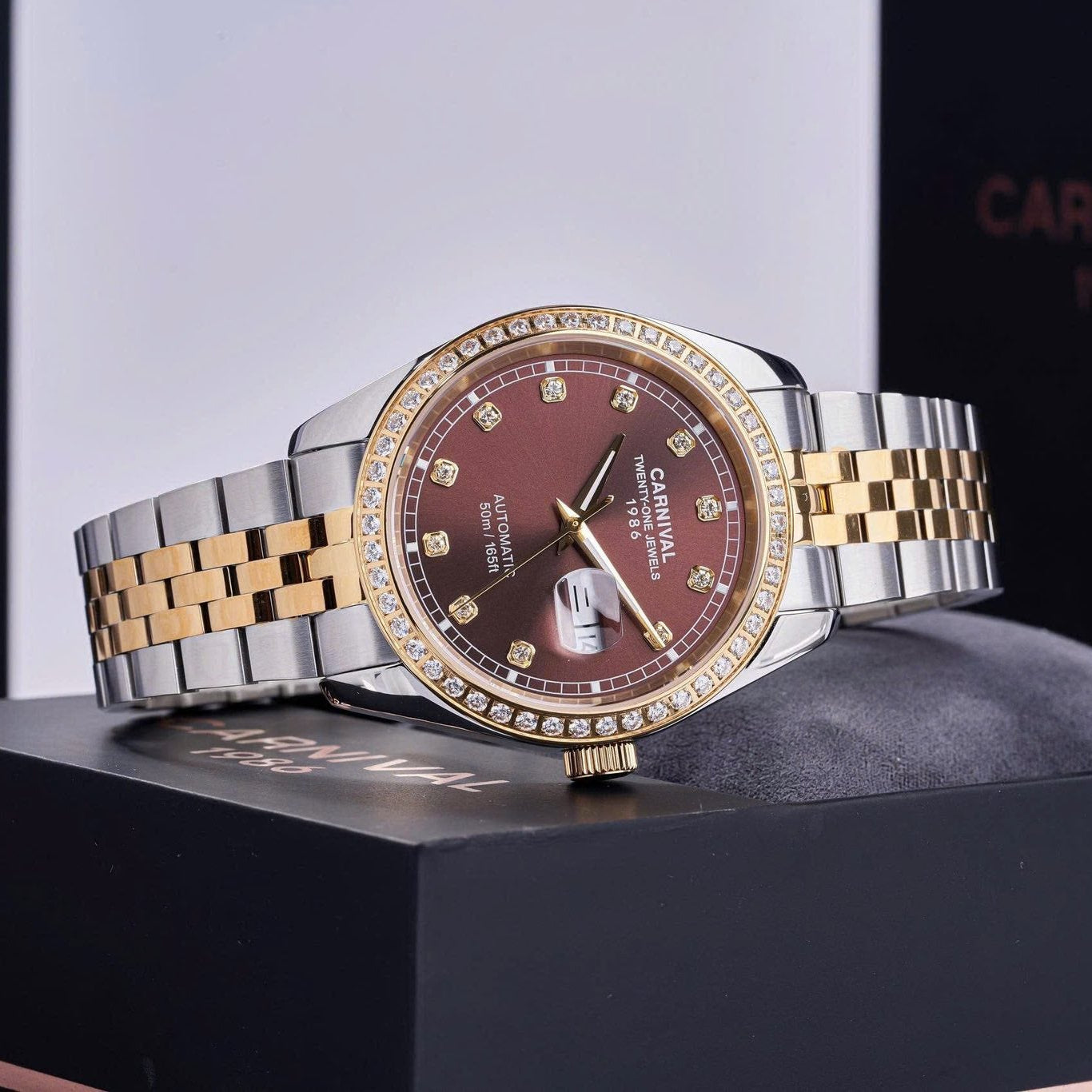 Carnival 8131G2 Demi Gold Nâu Choco ( 8131G2-CV-N)