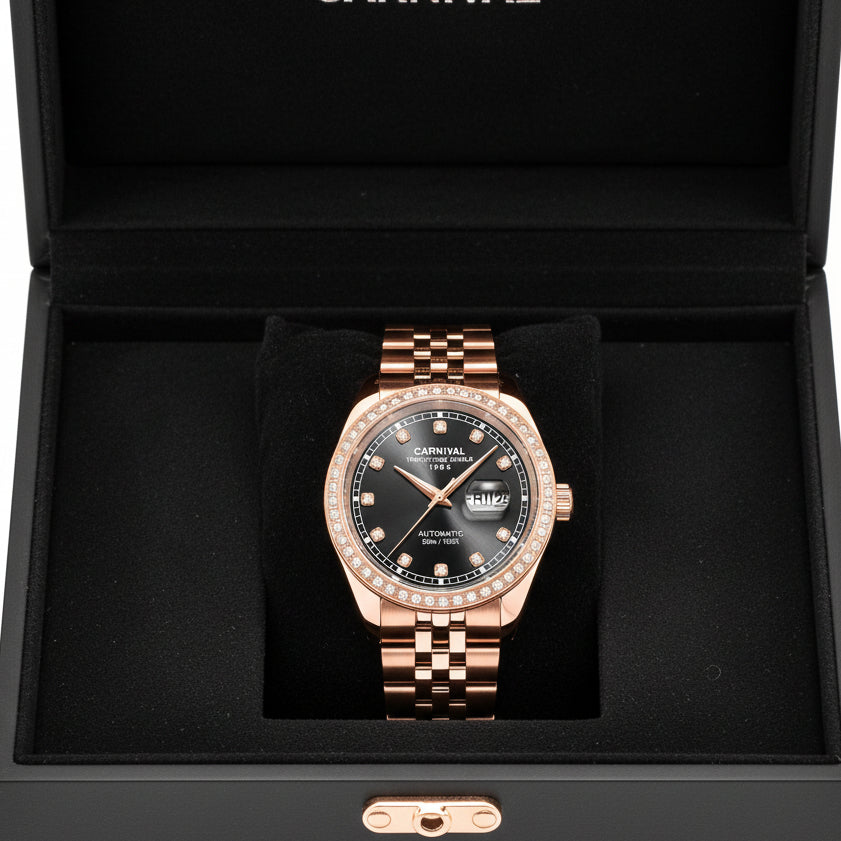 Carnival 8131G2 Rosegold Đen ( 8131G2-VH-D)