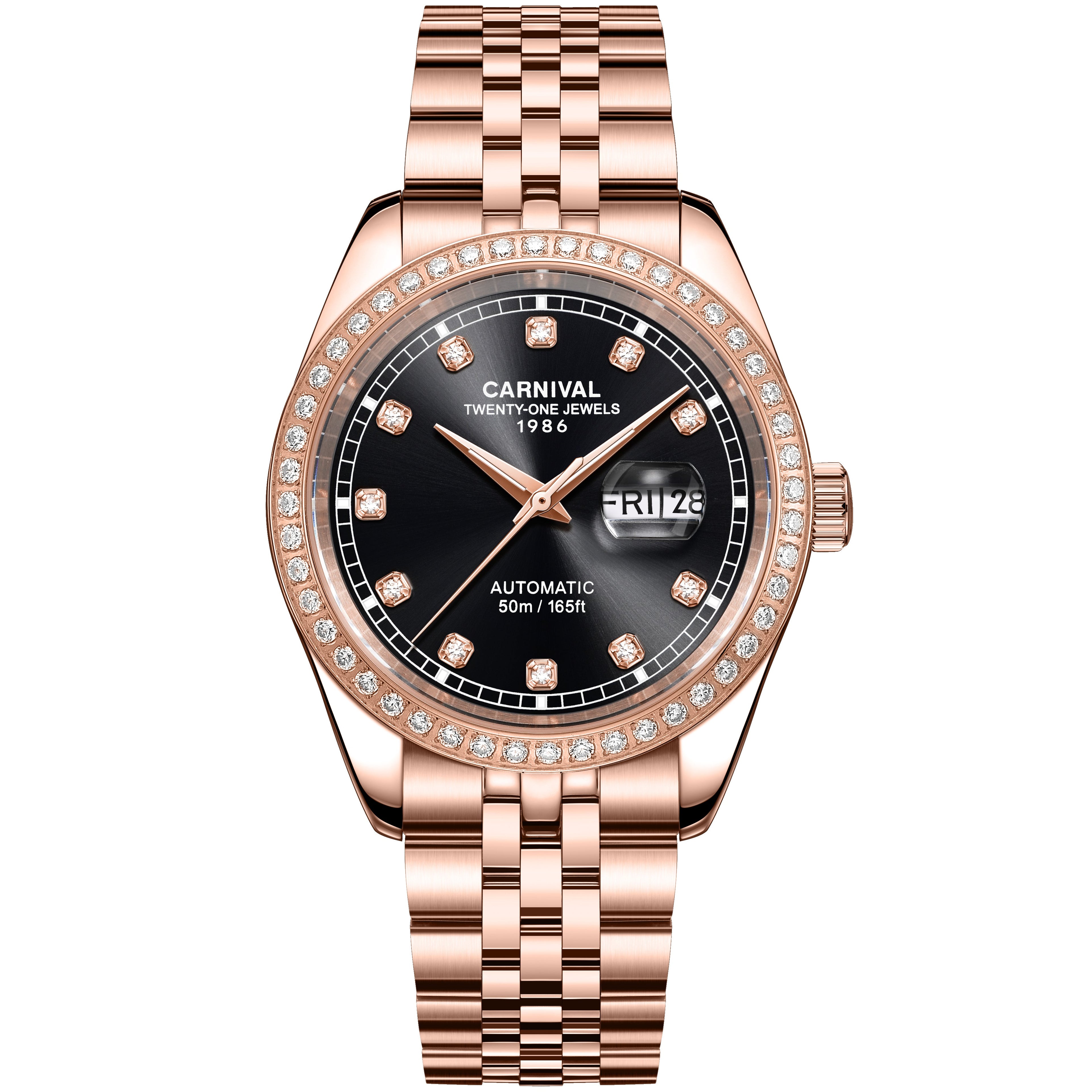 Carnival 8131G2 Rosegold Đen ( 8131G2-VH-D)